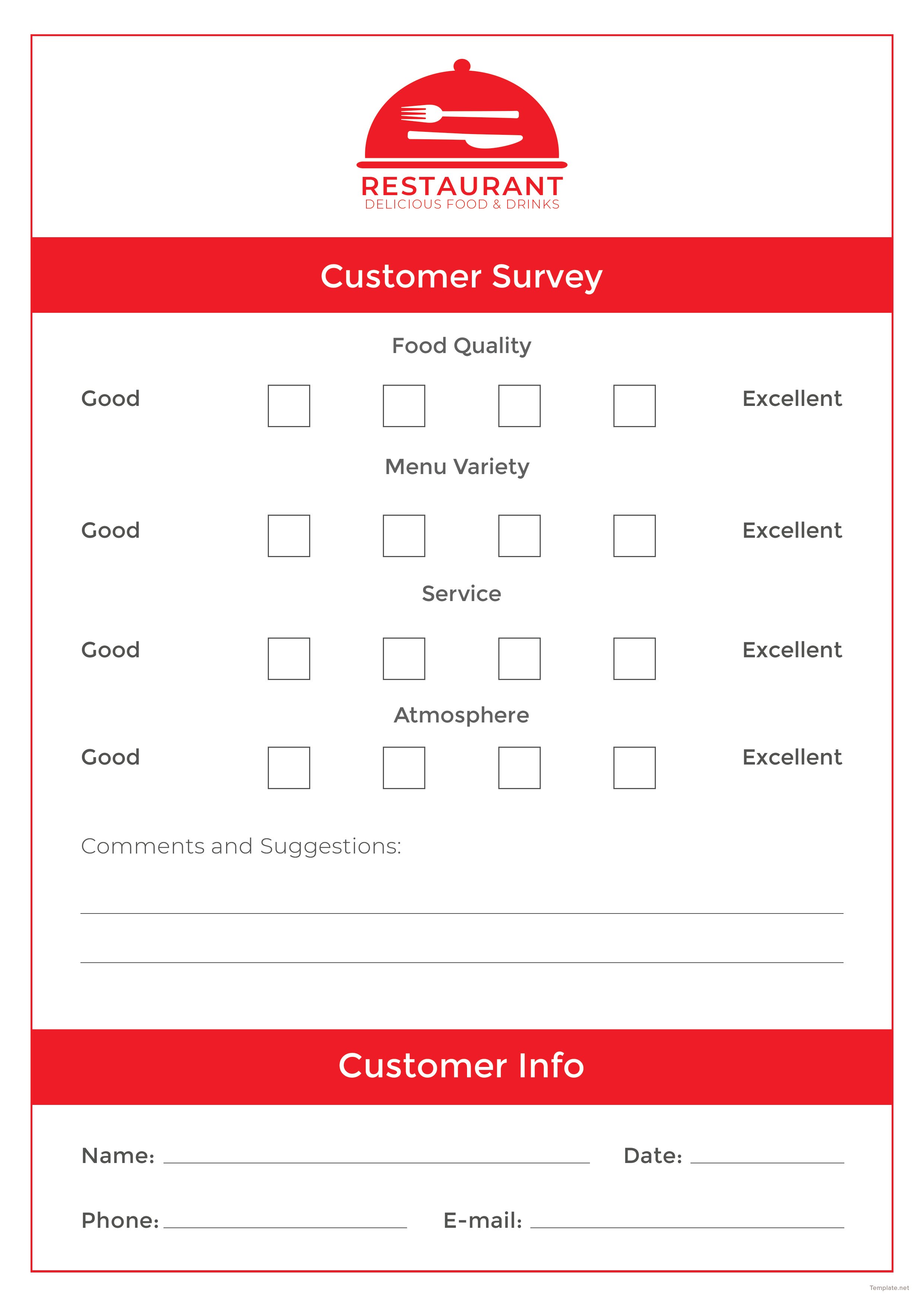 Comment Cards Template