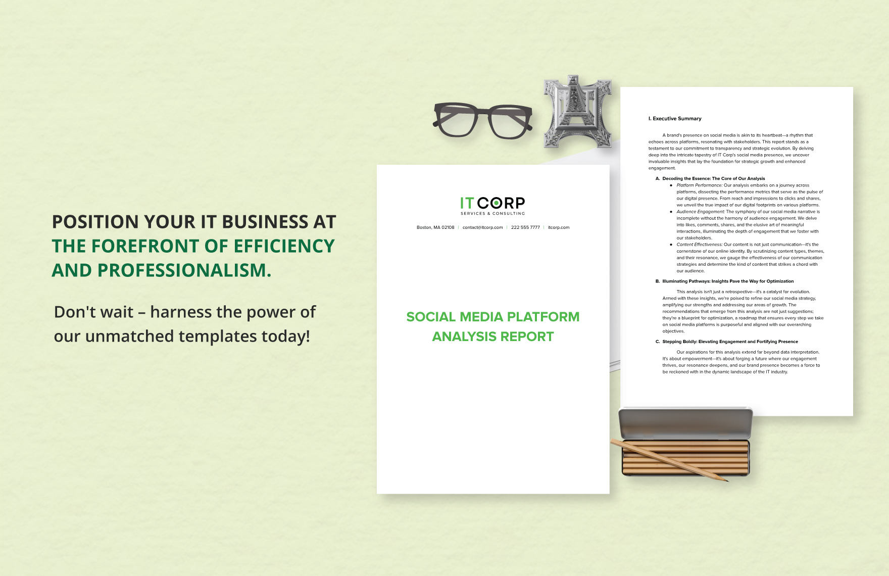 Social Media Platform Analysis Report Template