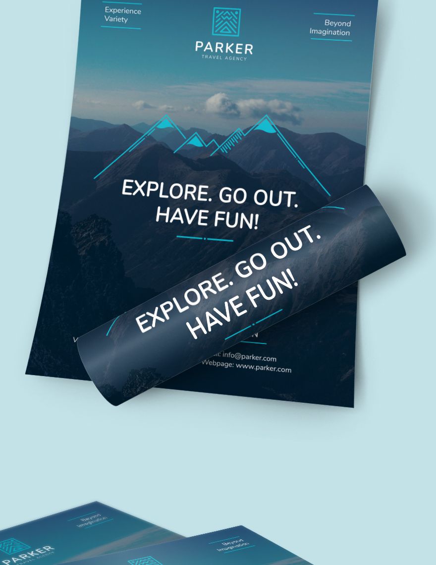 Travel Agency Flyer Editable