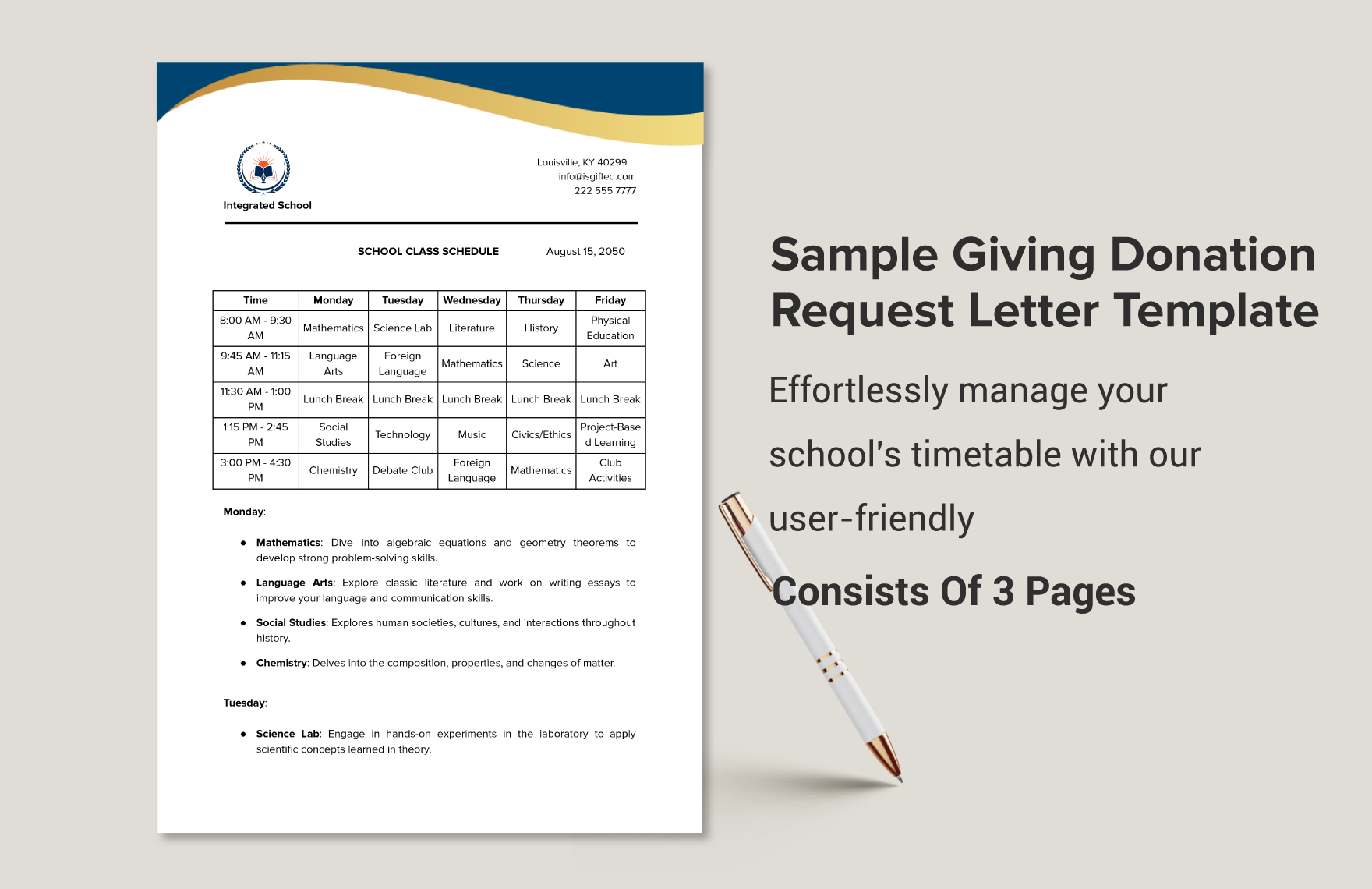 Free Class Schedule Templates Editable And Printable Free Class Schedule Templates Editable And Printable