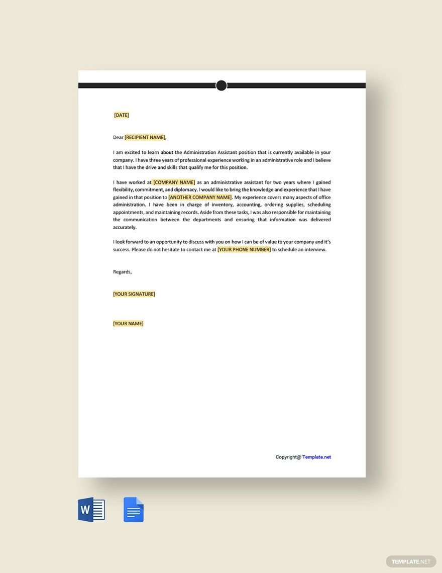 Free Thank You for Your Service Letter to Employee in Word, Google Docs, PDF