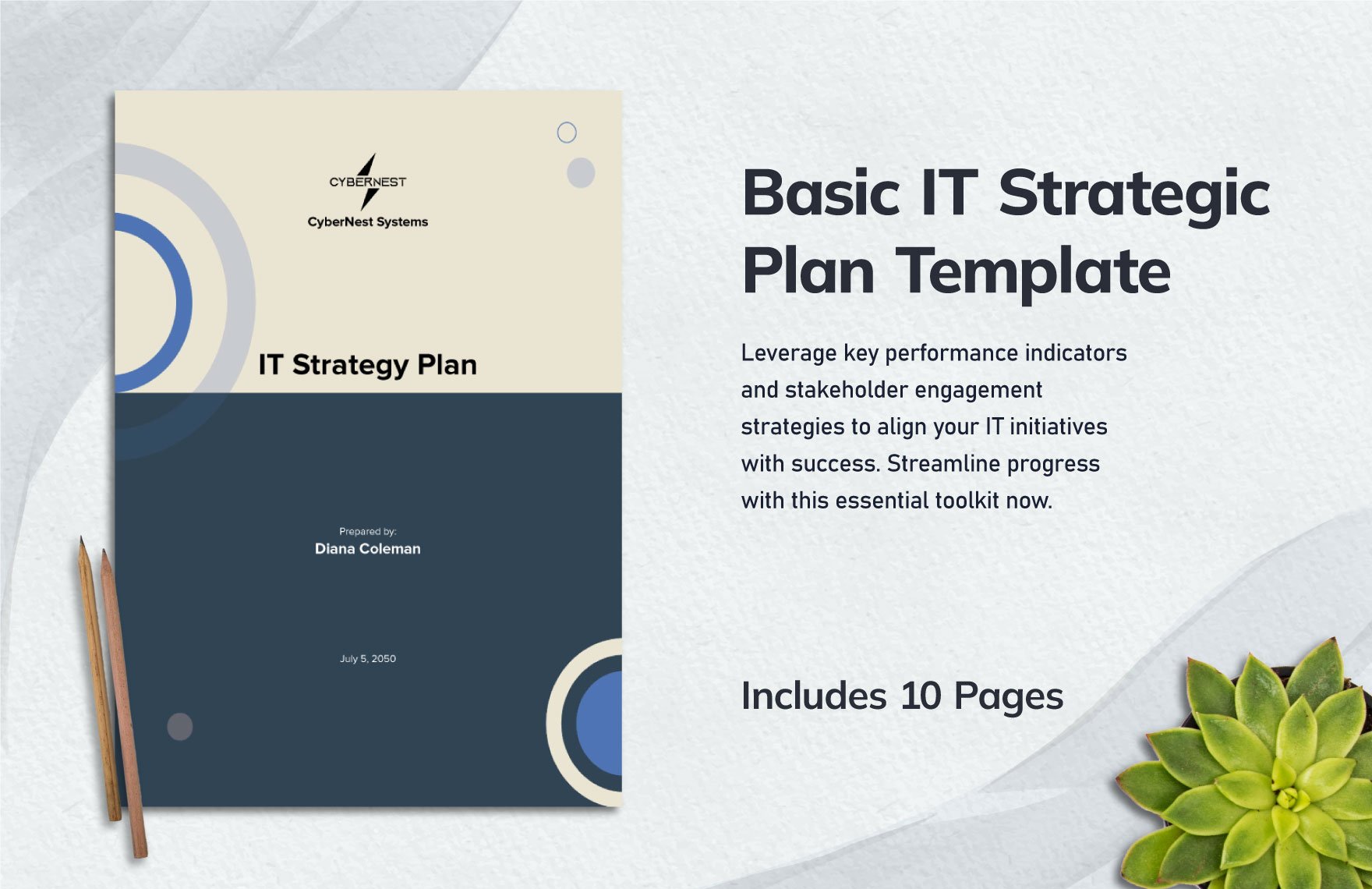 Basic IT Strategic Plan Template