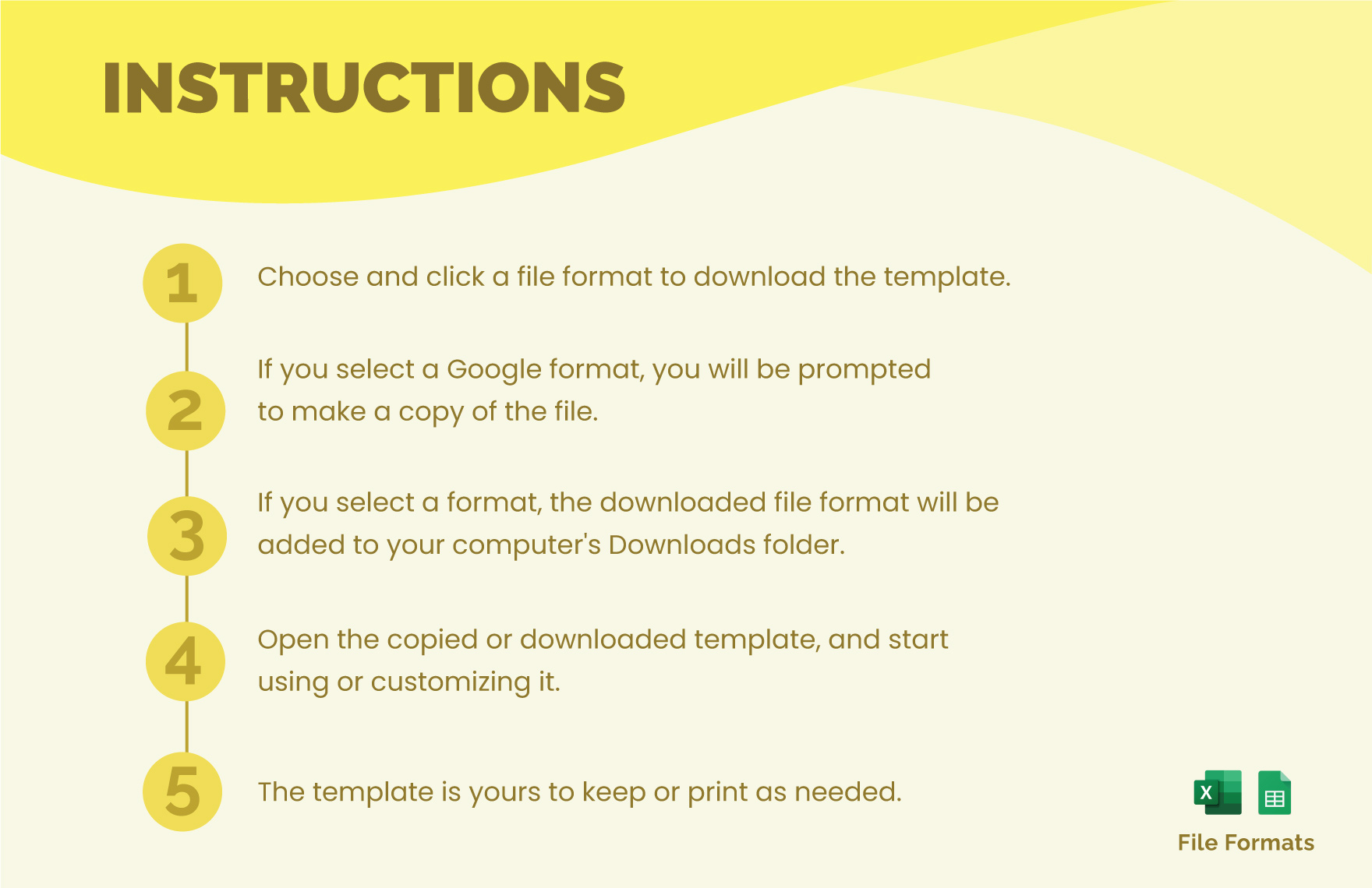 Business Timeline Template