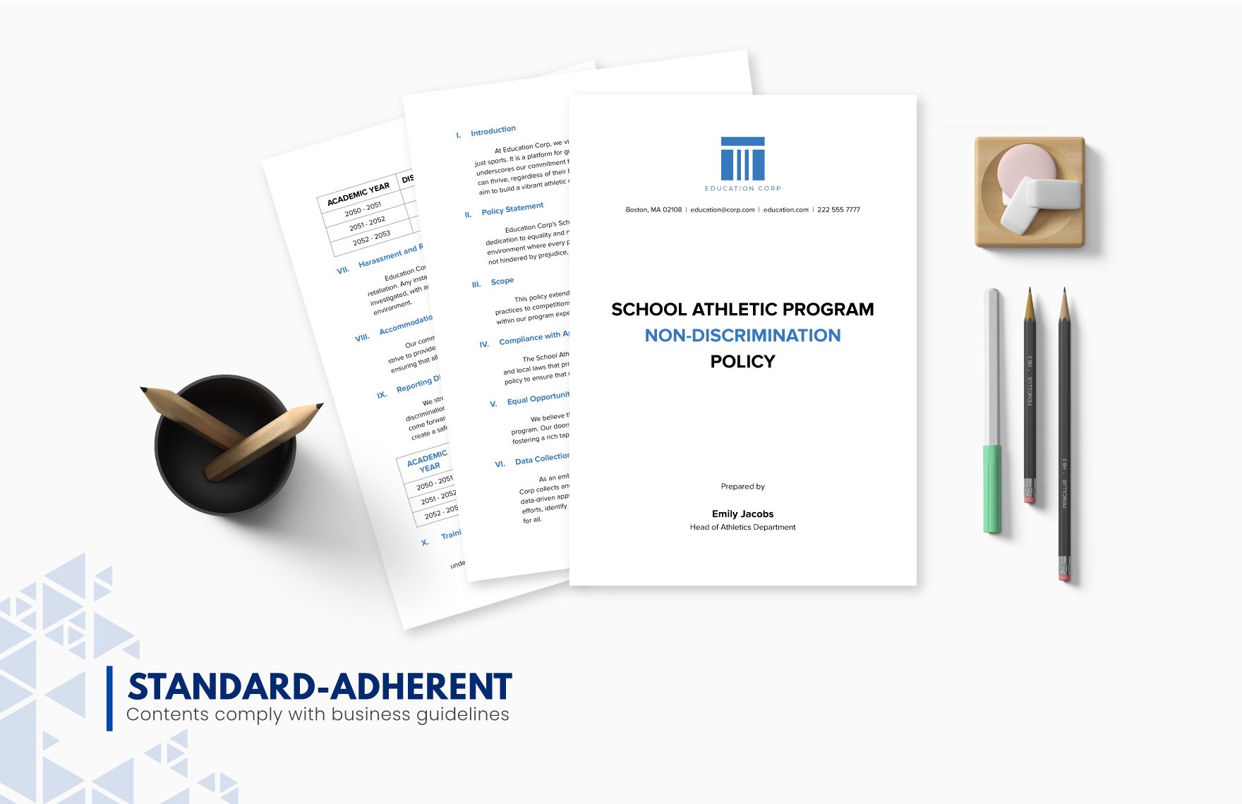 10 Education Compliance and Ethics Template Bundle