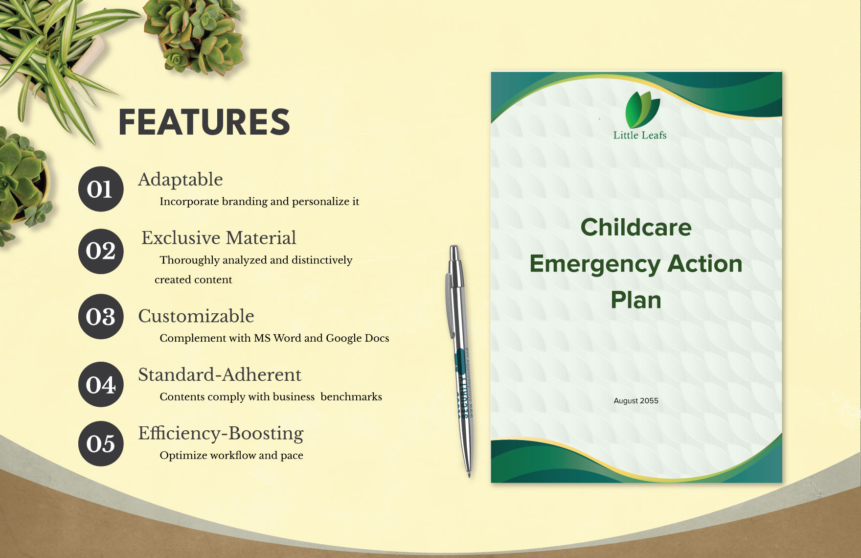 Childcare Emergency Action Plan Template