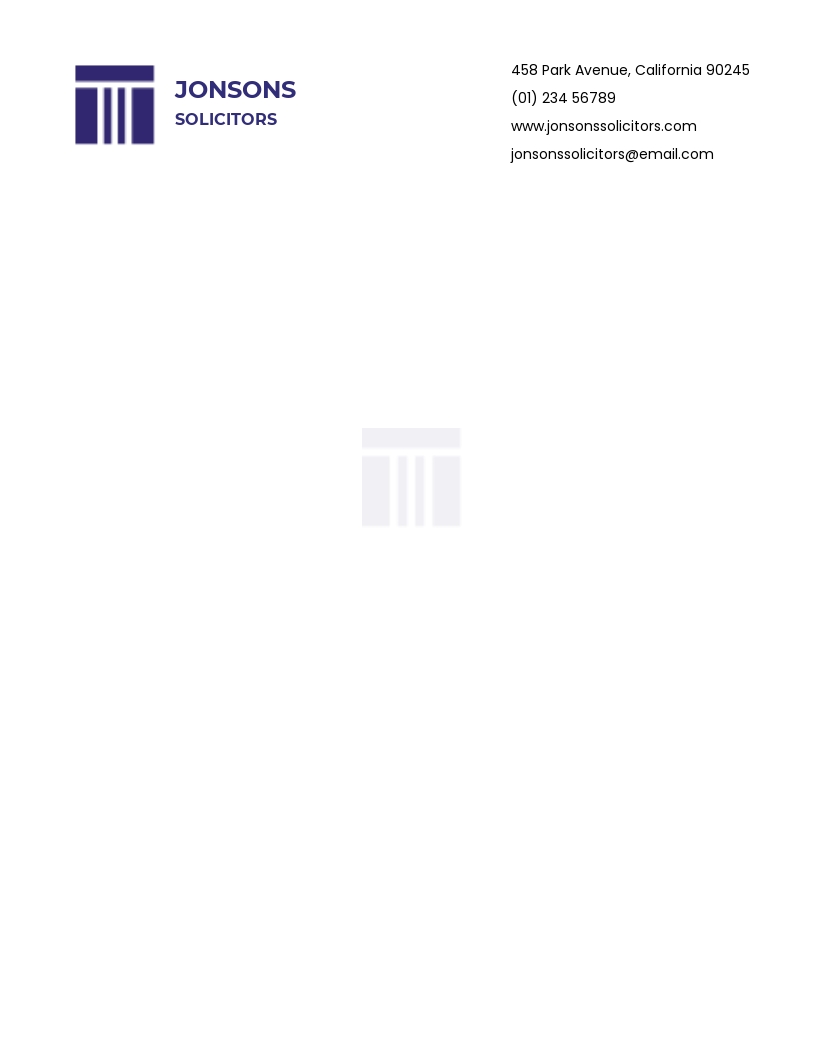 CPA Accounting Firm Letterhead Template - Google Docs, Word | Template.net