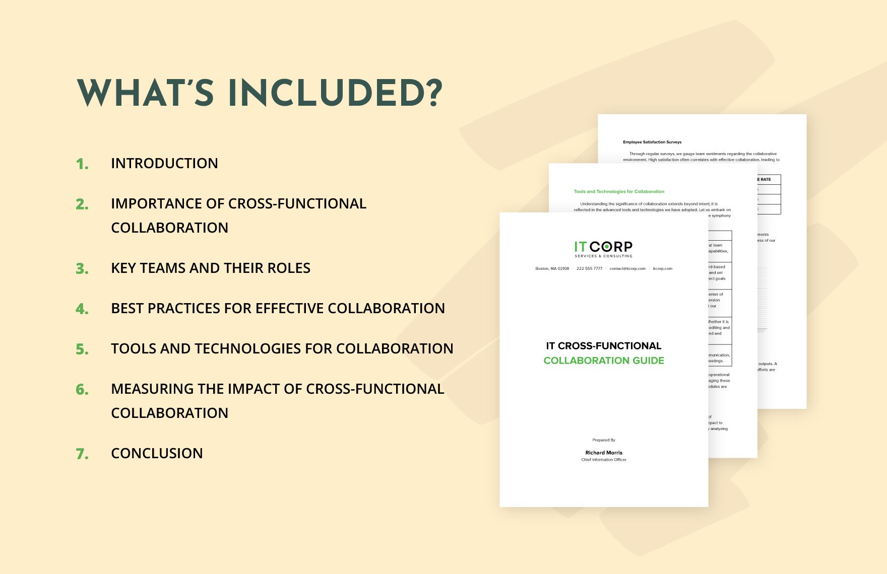 IT Cross-Functional Collaboration Guide Template