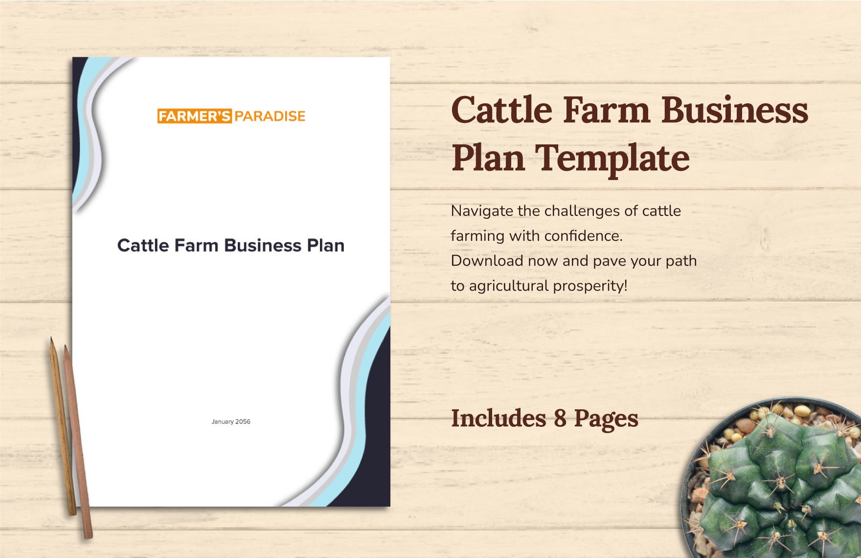 Cattle Farm Business Plan Template