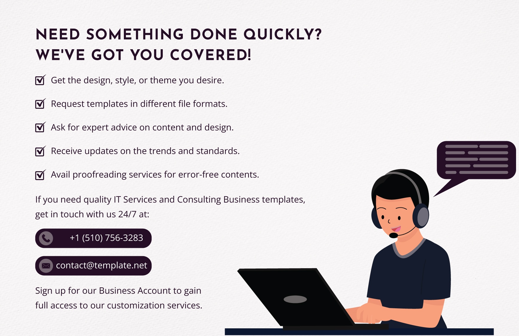 IT Business Contract Review Checklist Template