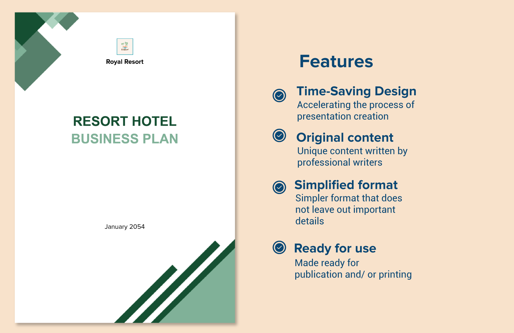 Resort Hotel Business Plan Template in Word, PDF, Google Docs - Download | Template.net