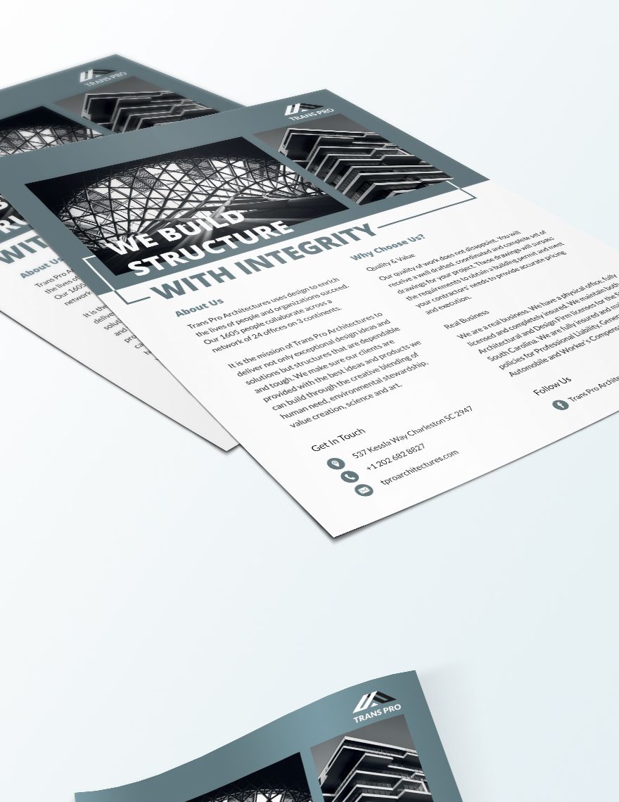 Architectural Firm Flyer Template