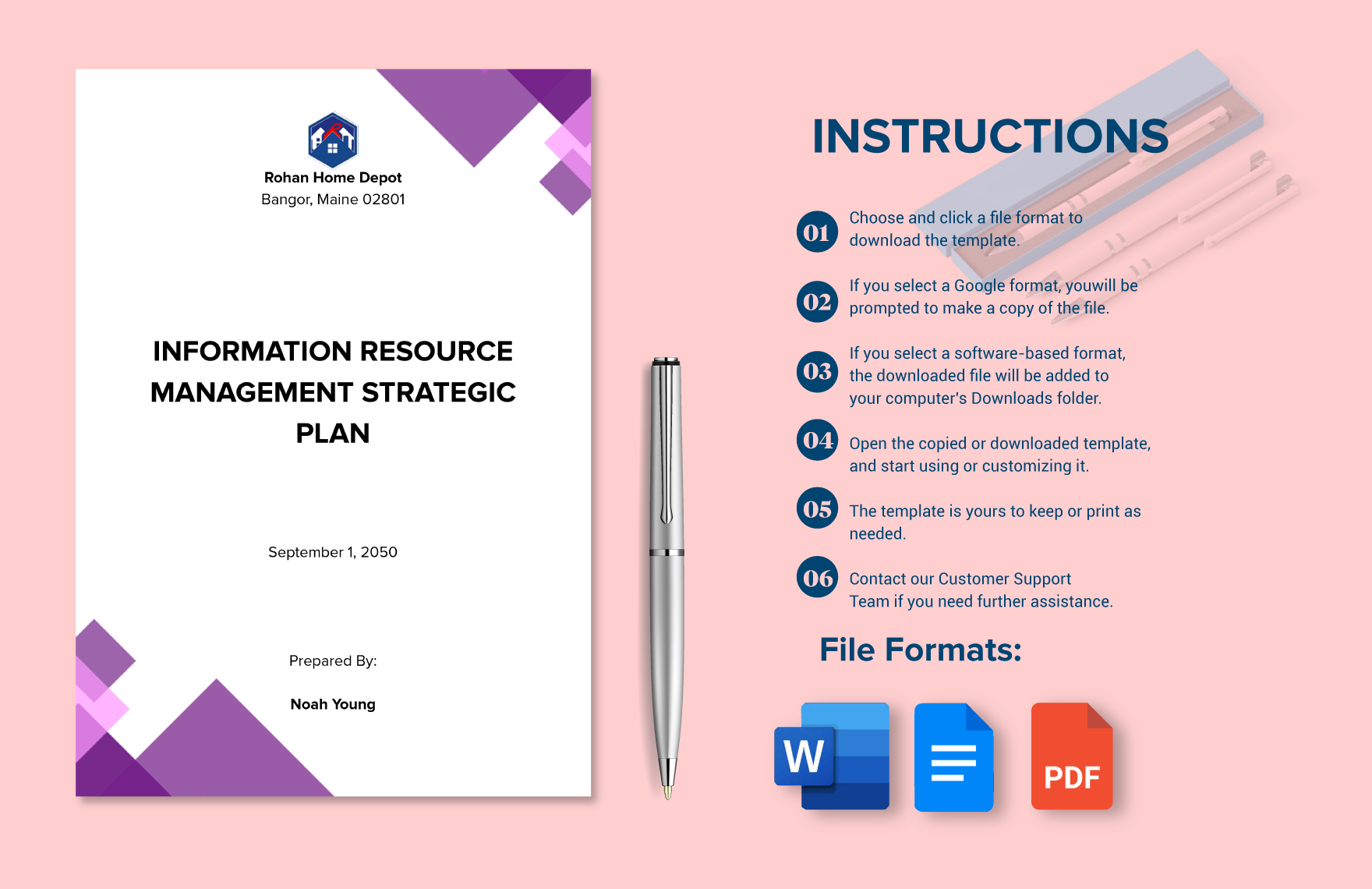 Information Resource Management Strategic Plan Template