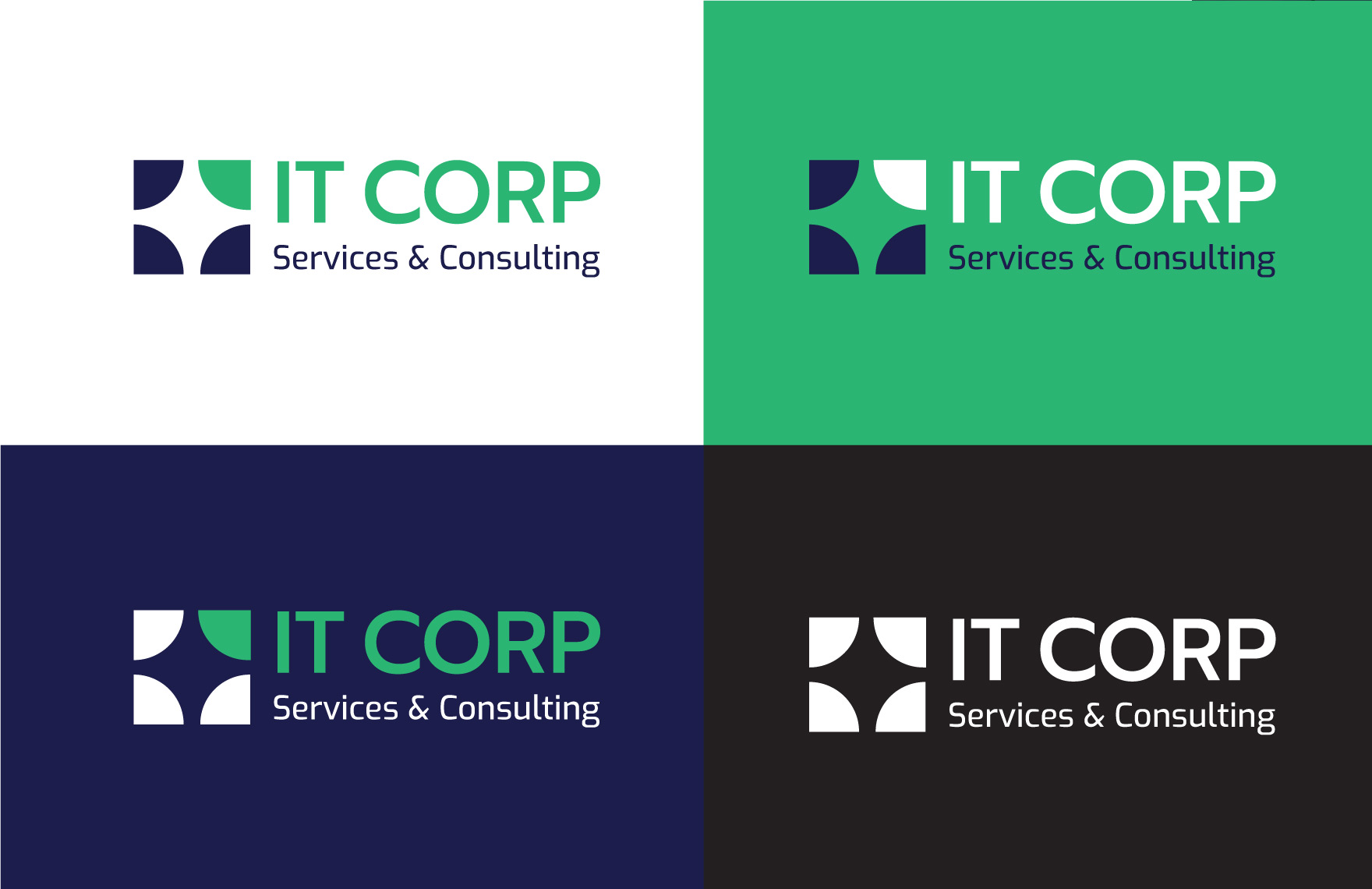 IT Consulting Logo Template