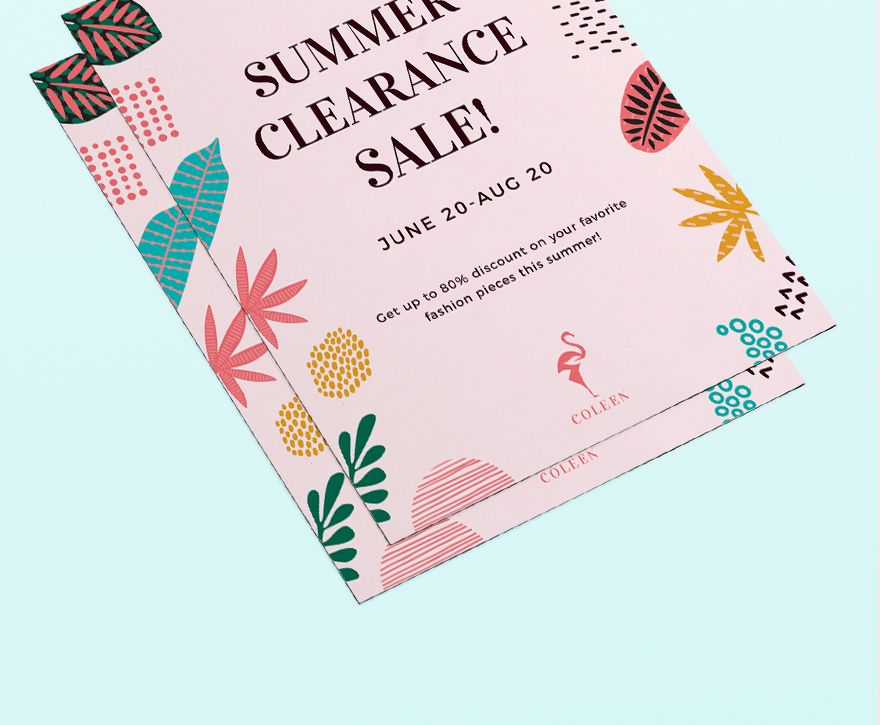 Clearance Sale Flyer 