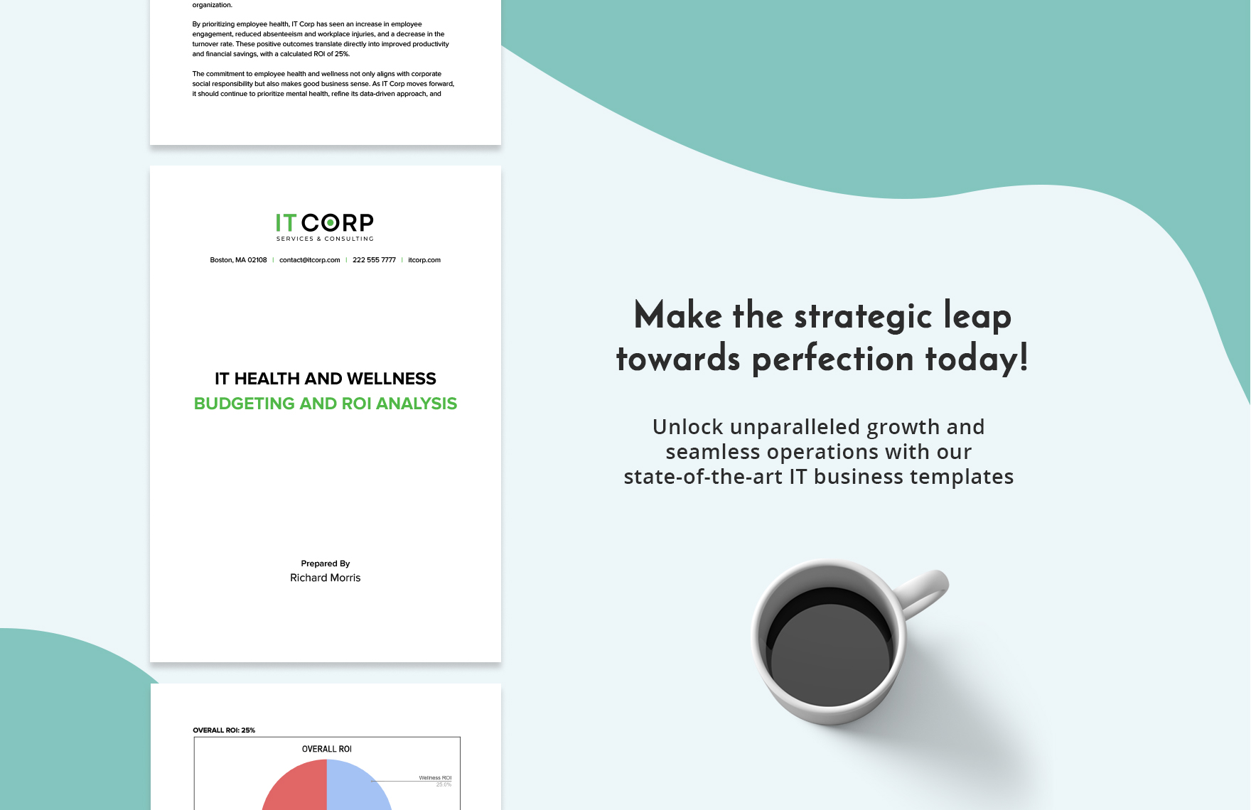 IT Health & Wellness Annual Review Report Template