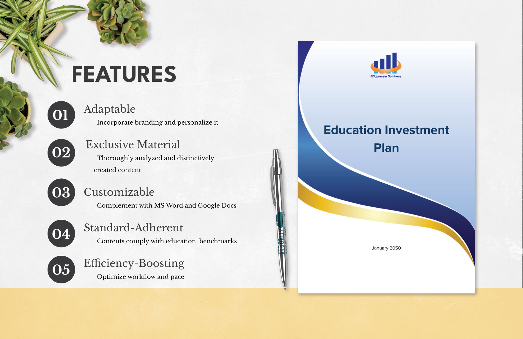 Education Investment Plan Template