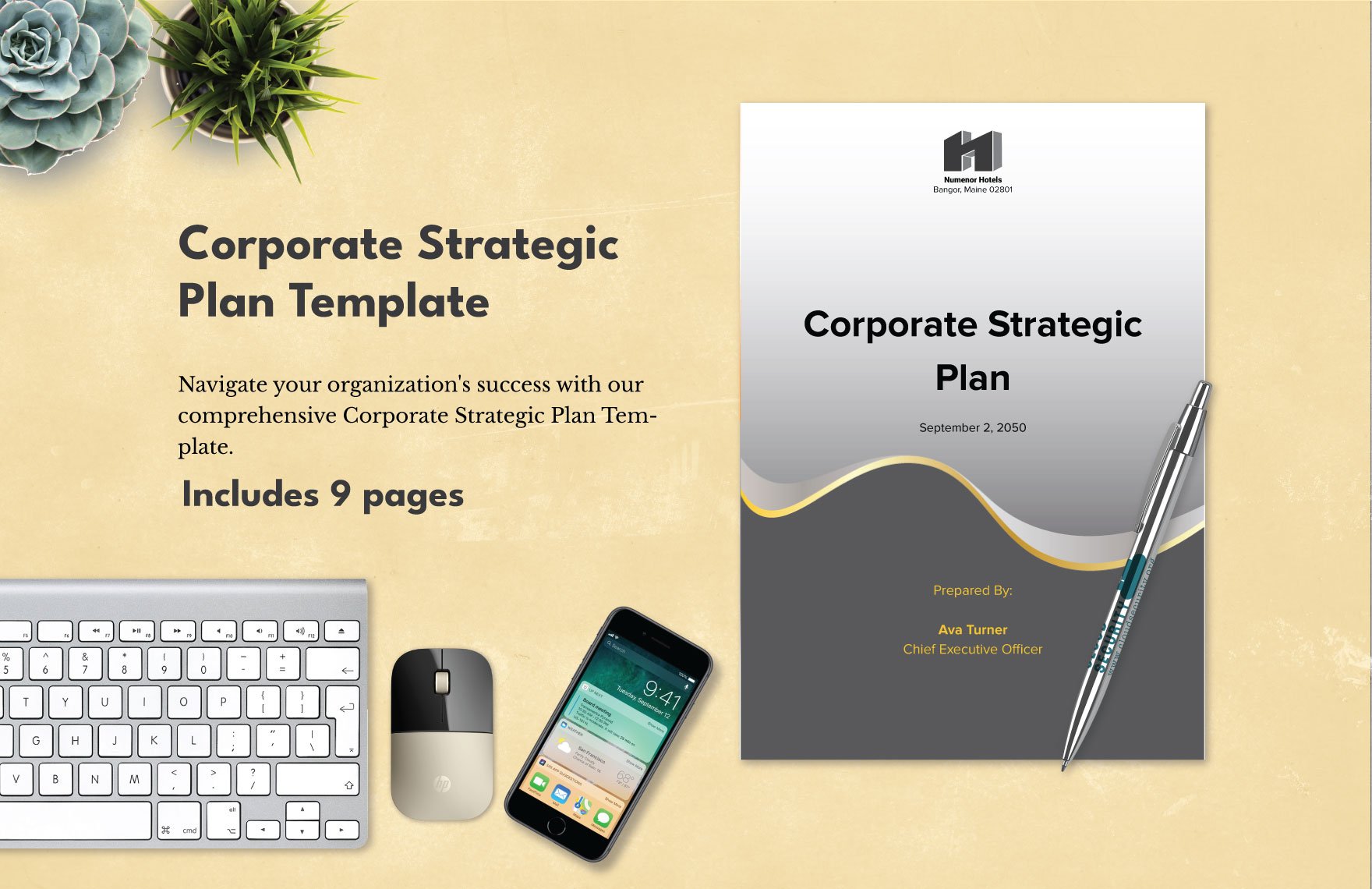Corporate Strategic Plan Template