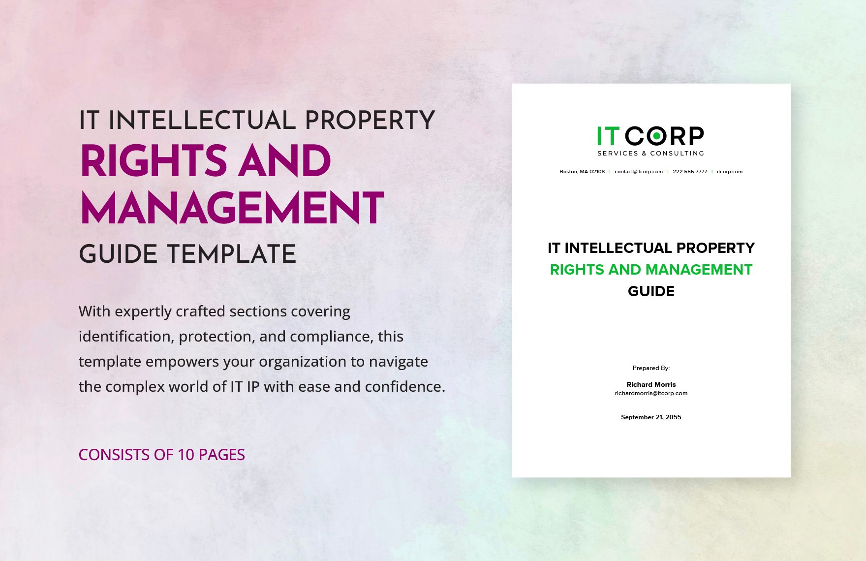  IT Intellectual Property Rights and Management Guide Template