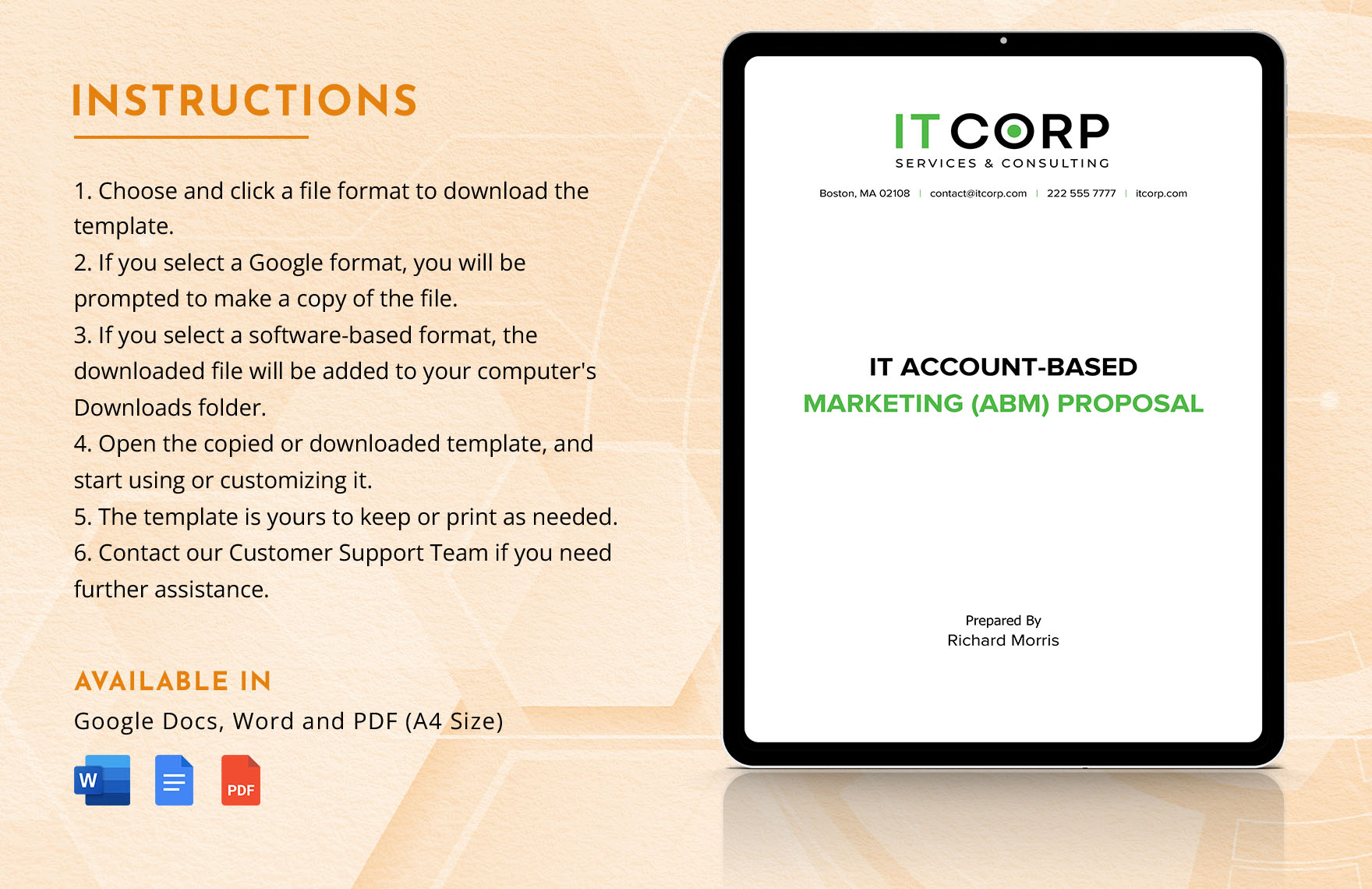 IT Account-Based Marketing (ABM) Proposal Template