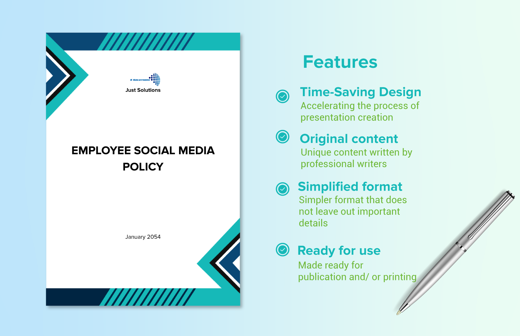 Employee Social Media Policy Template