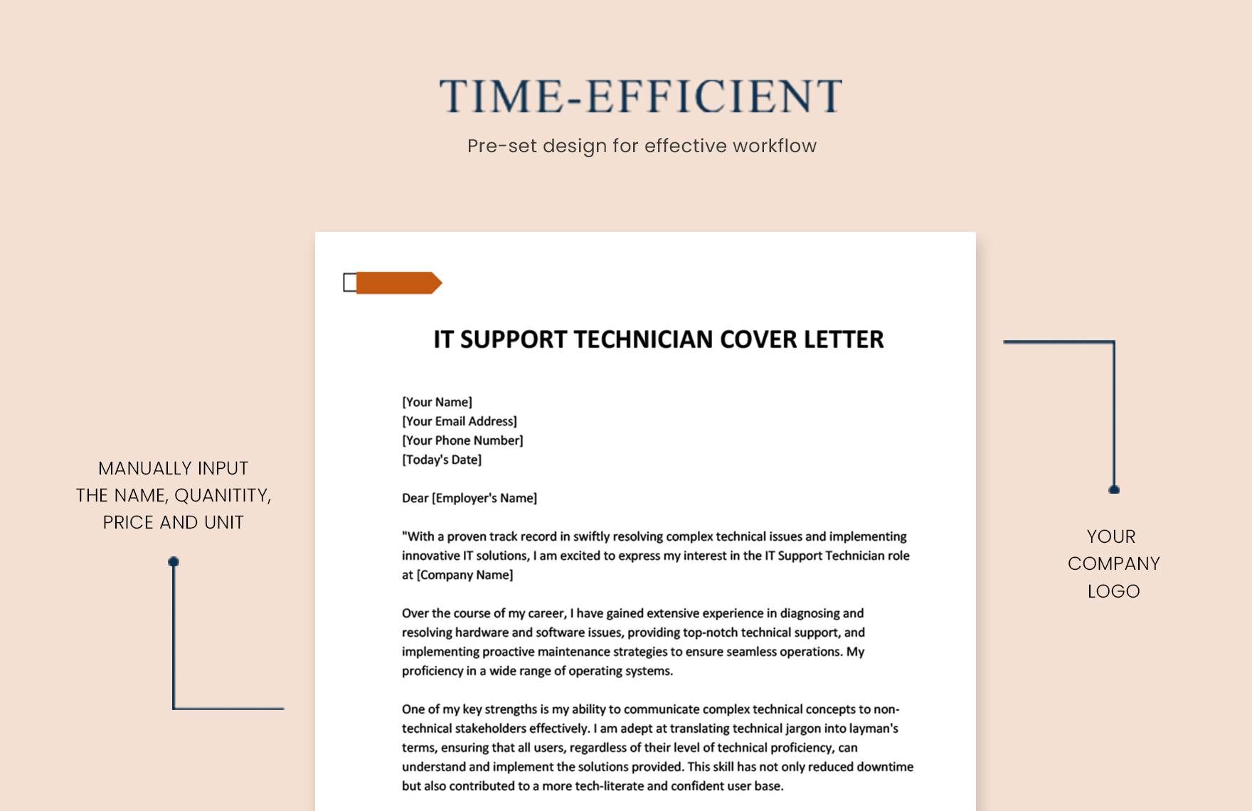 IT Support Technician Cover Letter