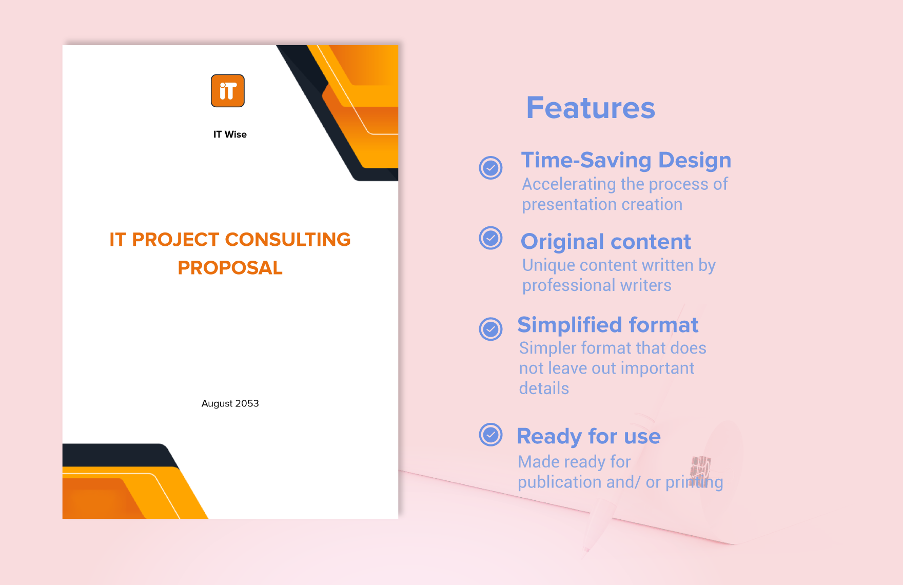 IT Project Consulting Proposal Template