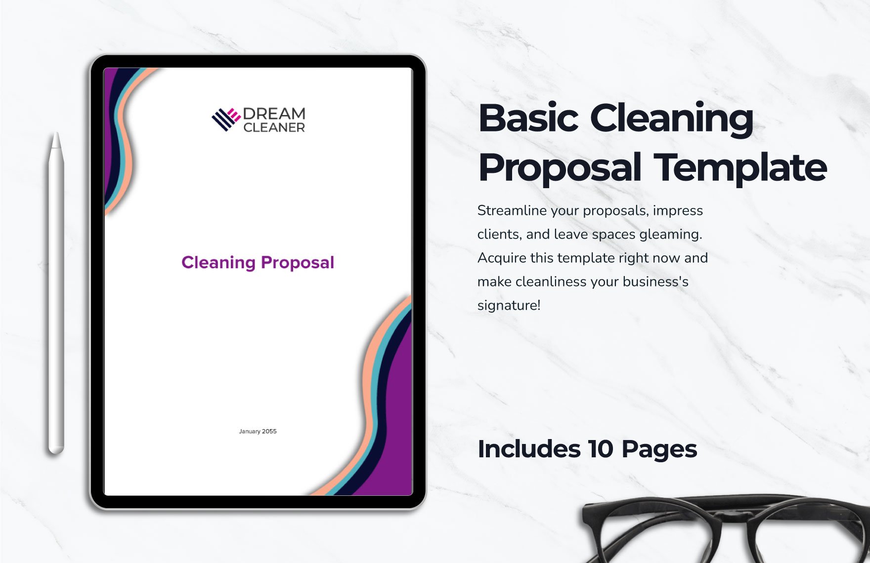 Basic Cleaning Proposal Template