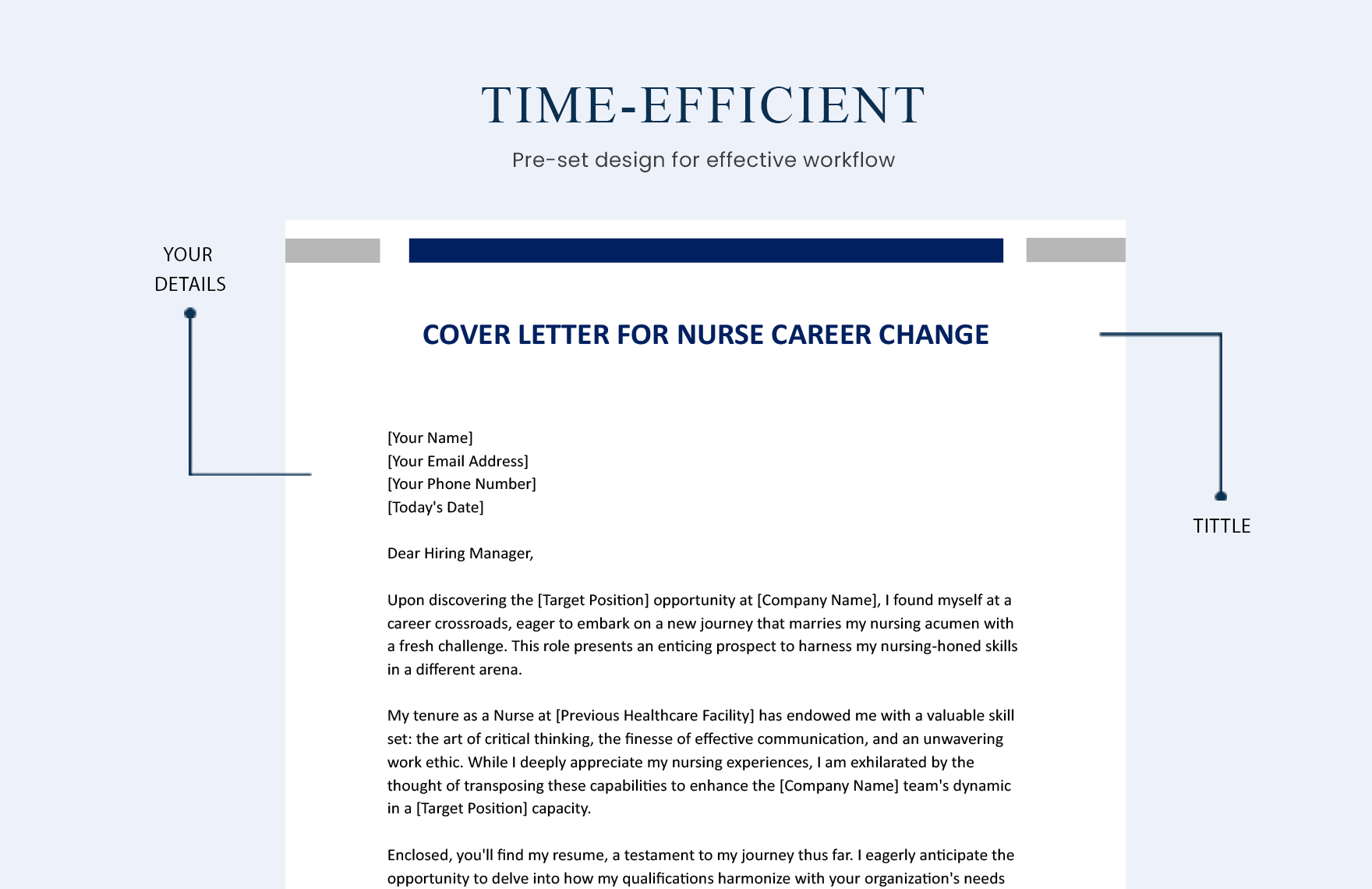 Cover Letter For Nurse Career Change