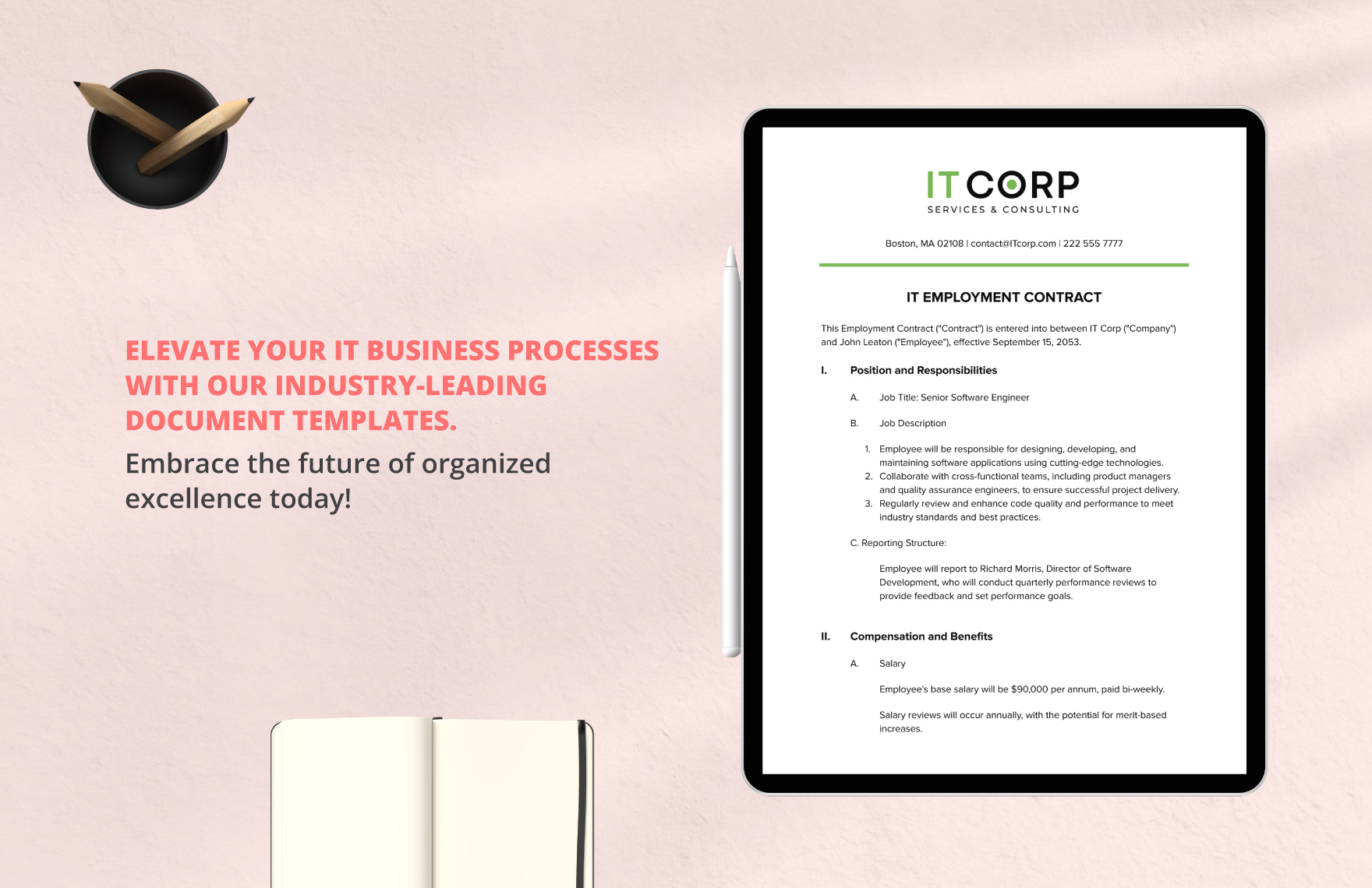 IT Employment Contract Template