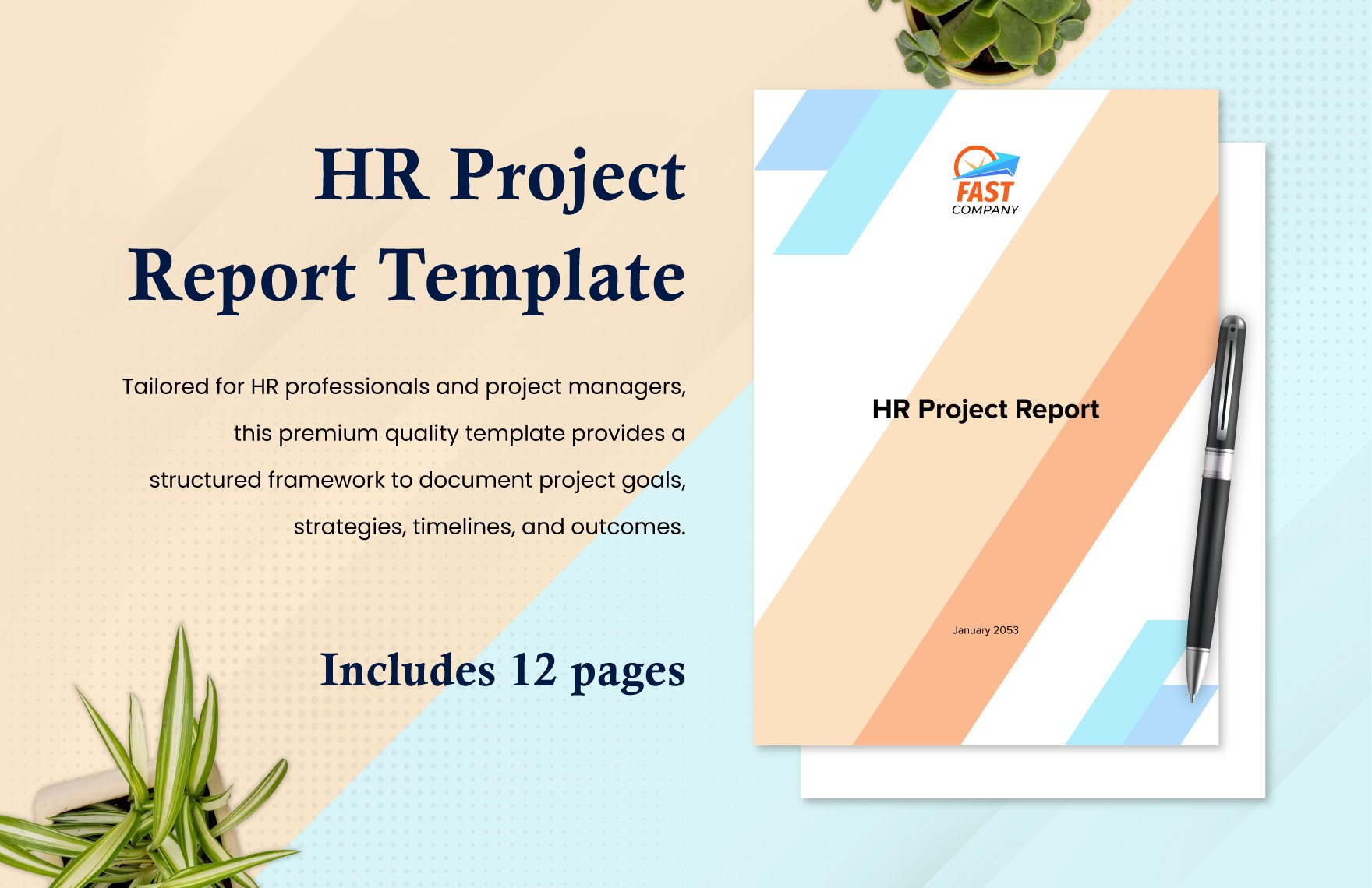 HR Project Report Template