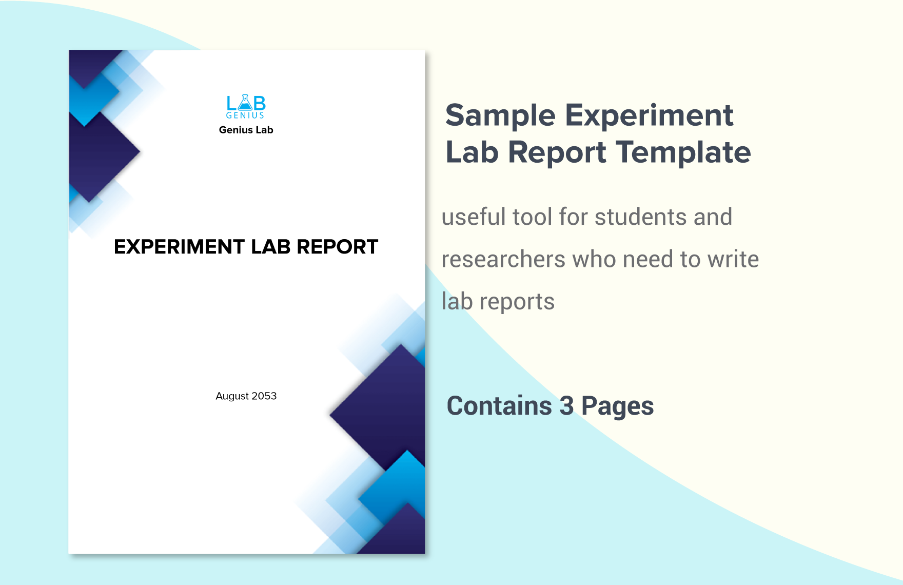Sample Experiment Lab Report Template