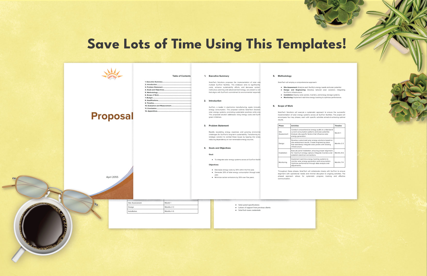 Basic Proposal Outline Template