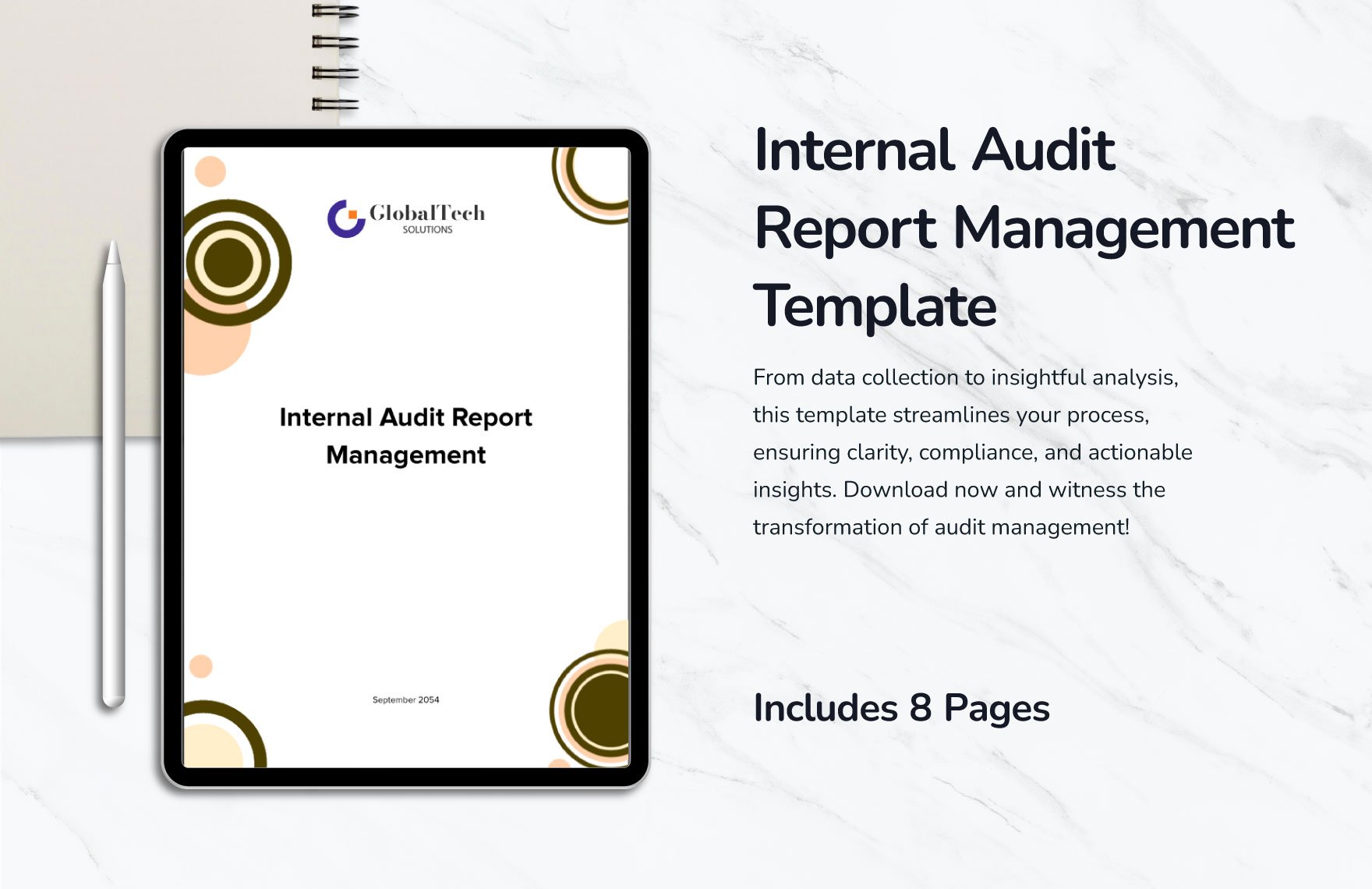 Internal Audit Report Management Template