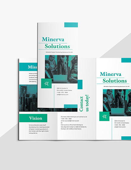 Business Training TriFold Brochure Download