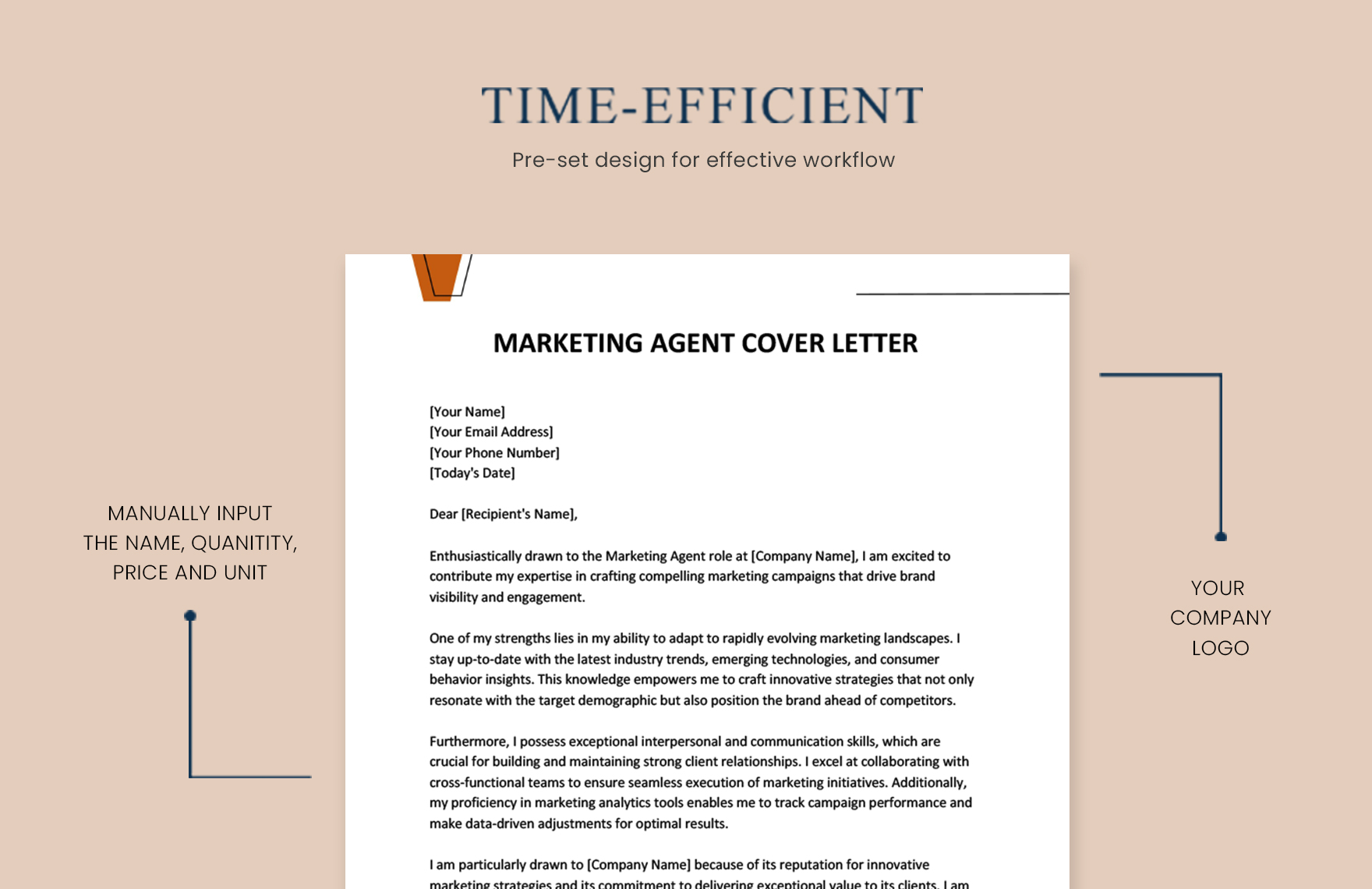Marketing Agent Cover Letter