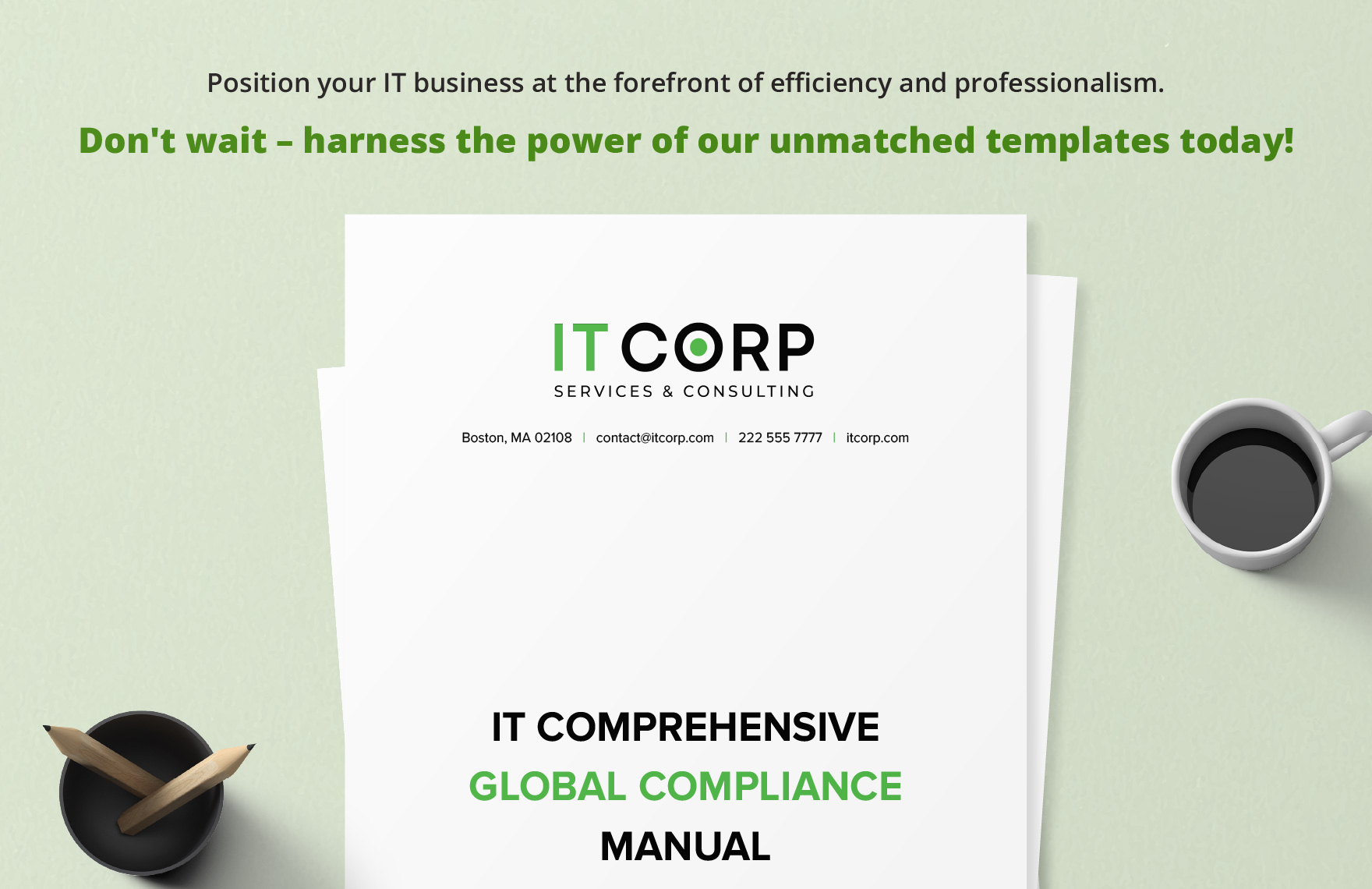 IT Comprehensive Global Compliance Manual Template