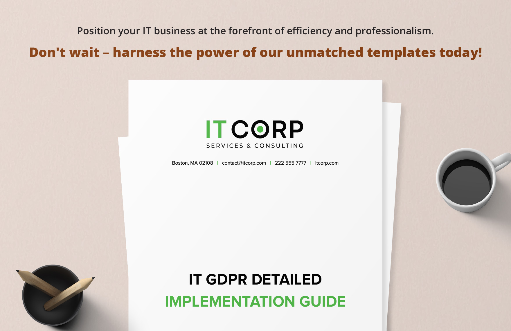 IT GDPR Detailed Implementation Guide Template