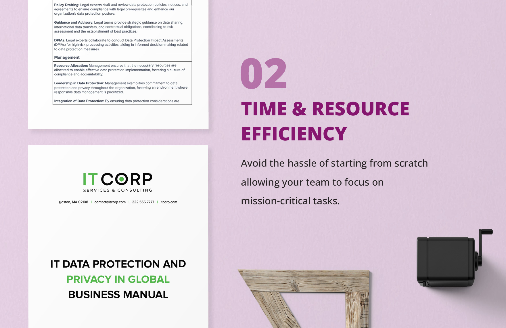 IT Data Protection and Privacy in Global Business Manual Template