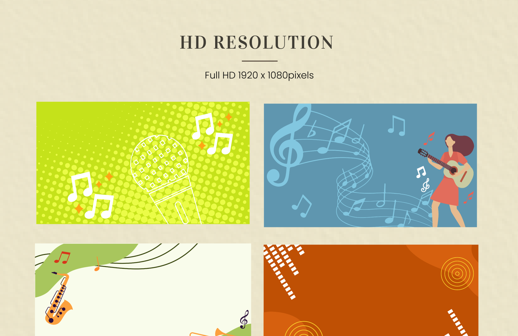Music Background Template