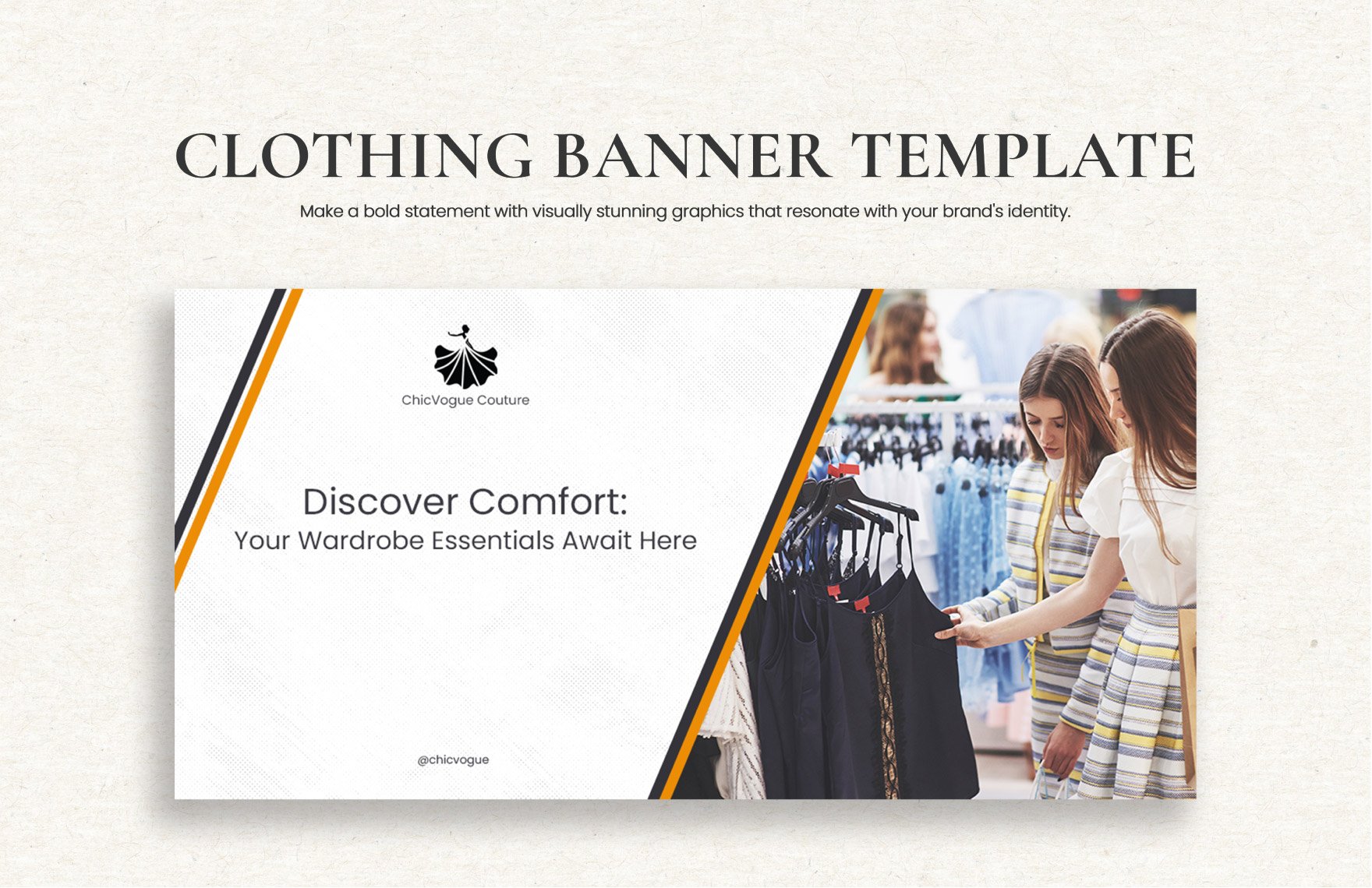 Clothing Banner Template