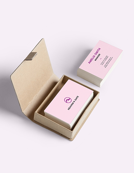 Massage Business Card Template - Word | PSD | InDesign ...