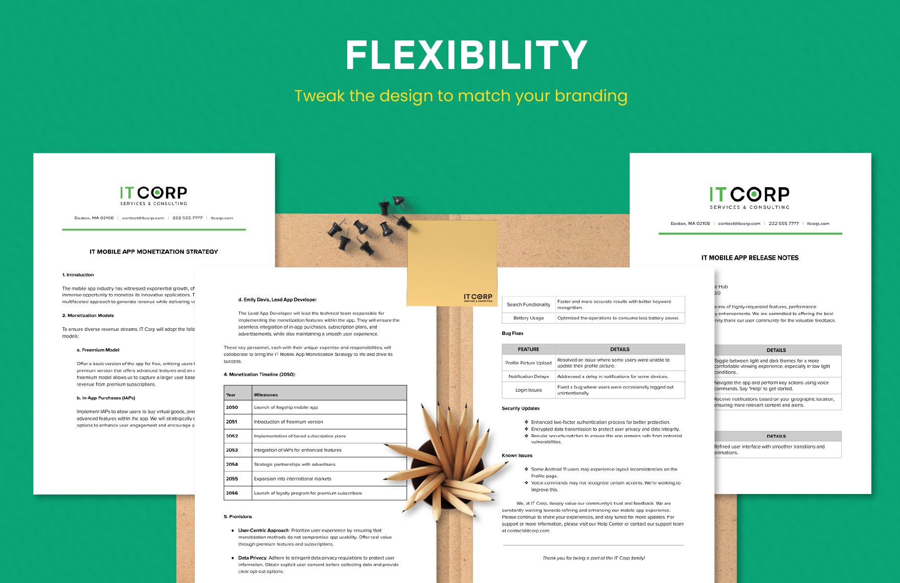 12+ IT Services and Consulting Mobile App Development Template Bundle