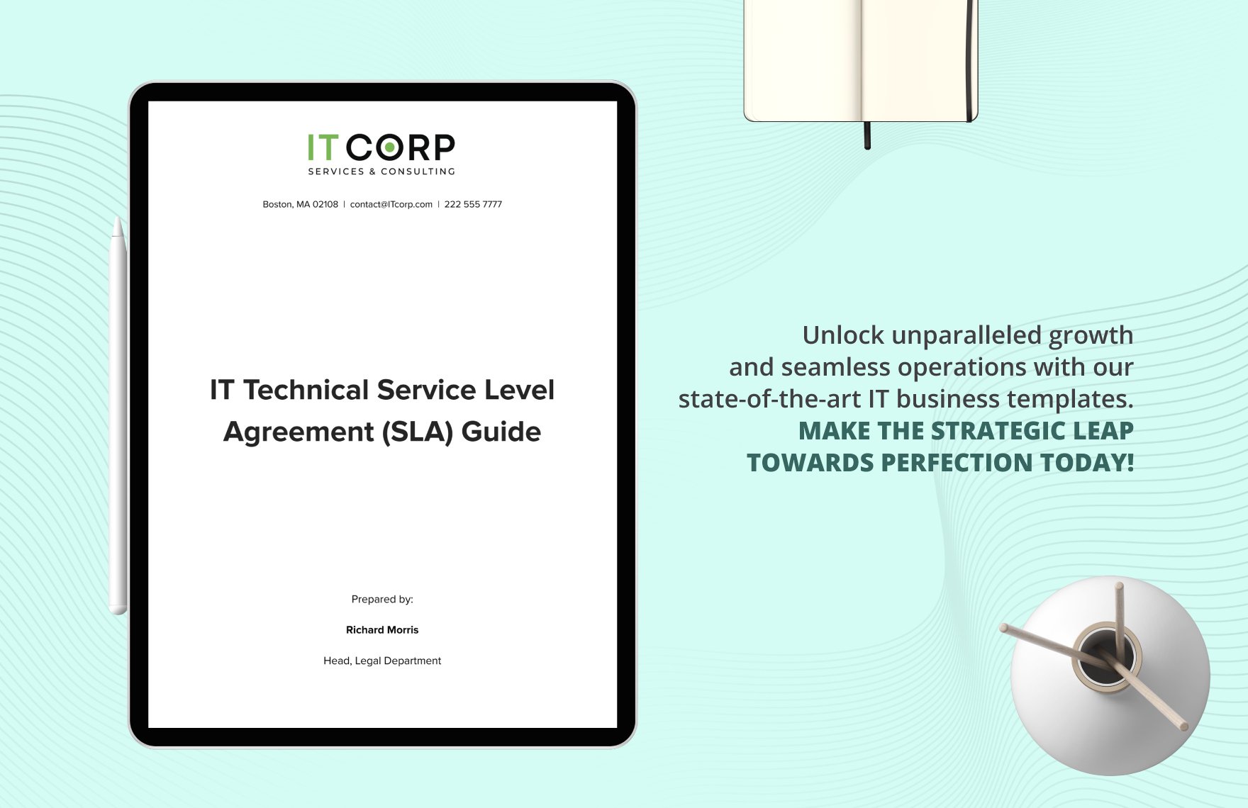 IT Technical Service Level Agreement (SLA) Guide Template