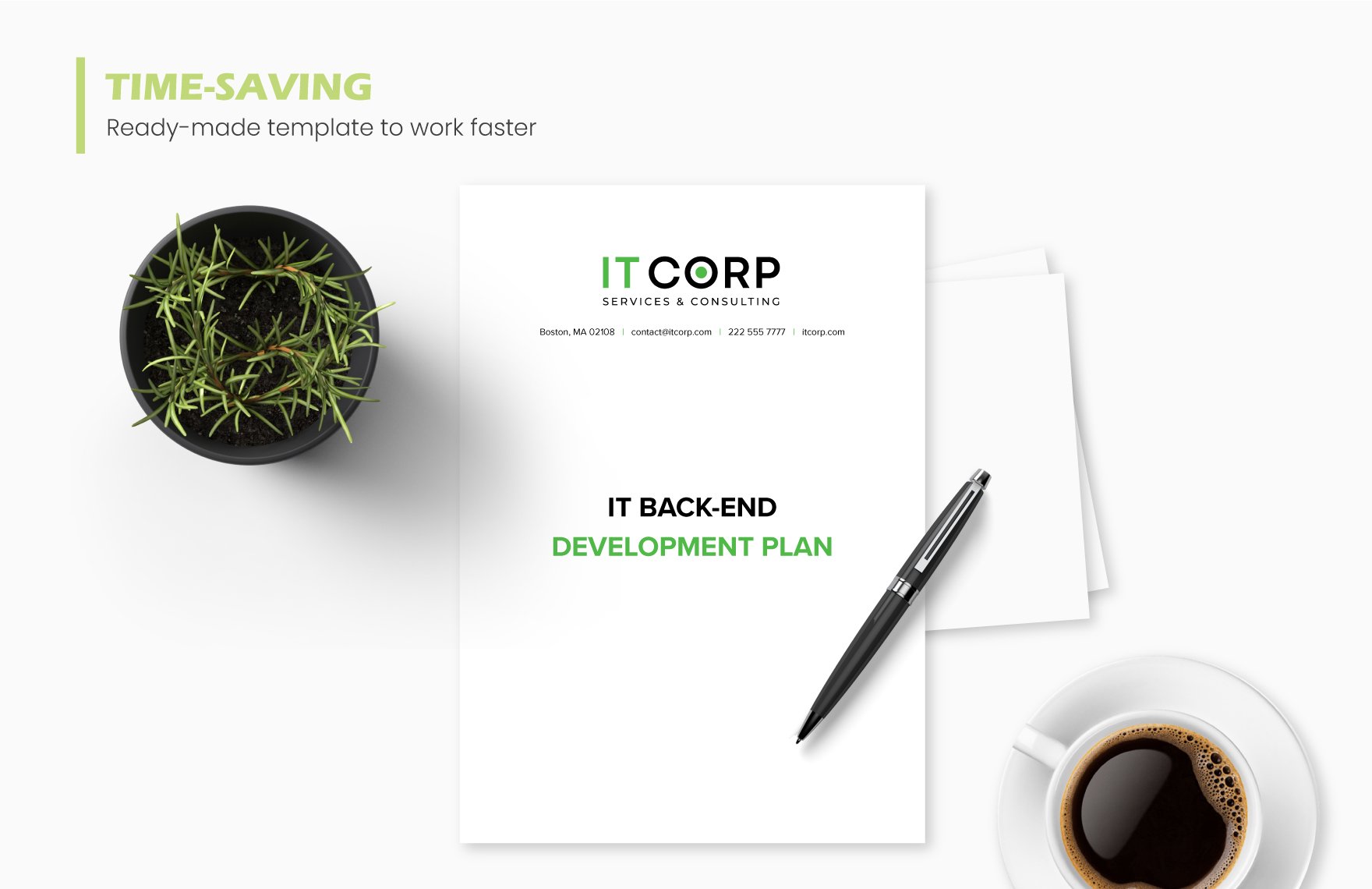 14+ IT Services and Consulting Back-End Development Template Bundle