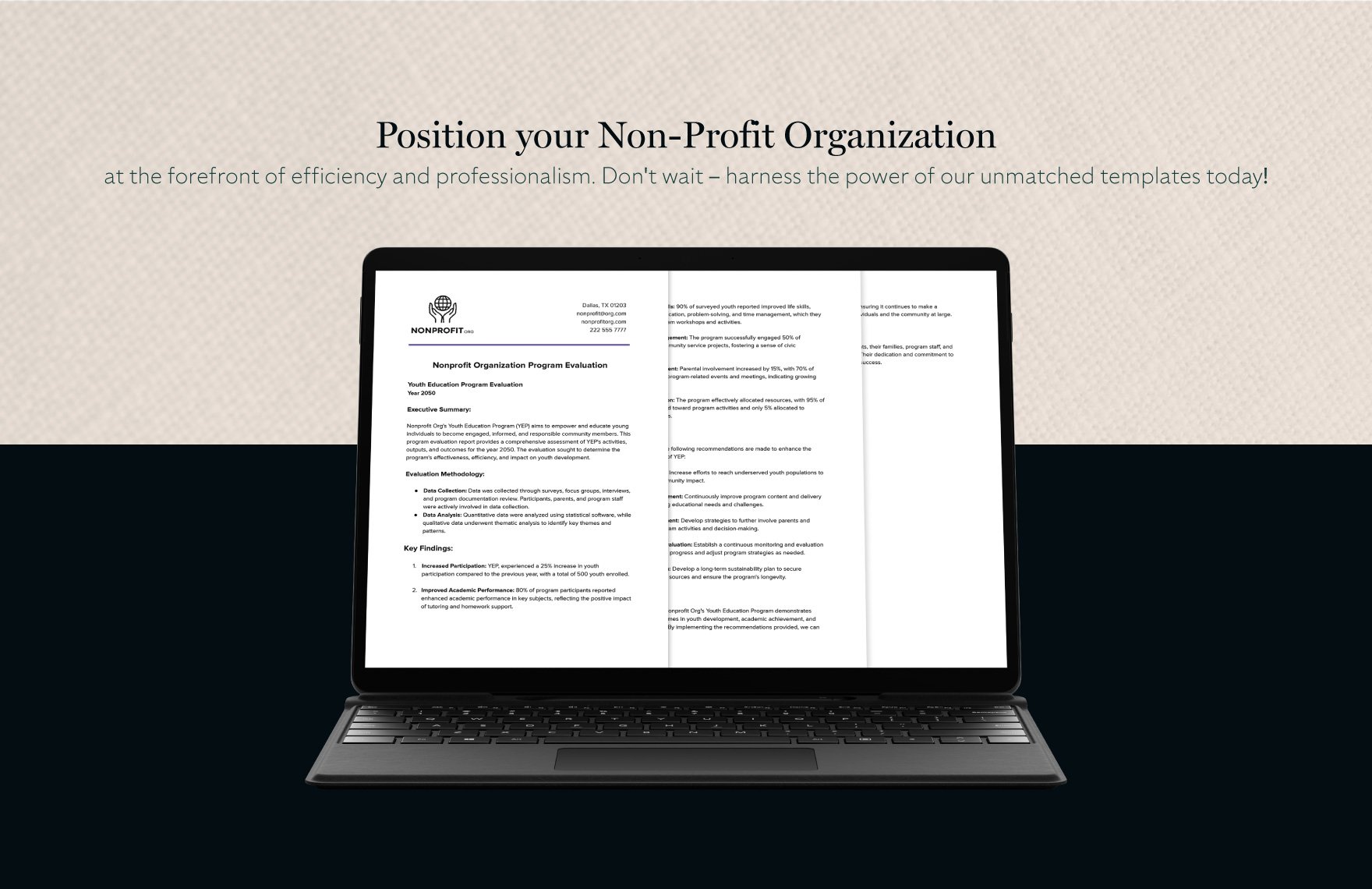 How to Create a Program Evaluation for Your Non-Profit