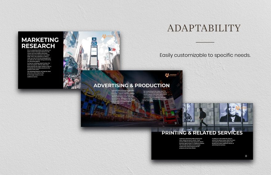 Advertising Agency Presentation