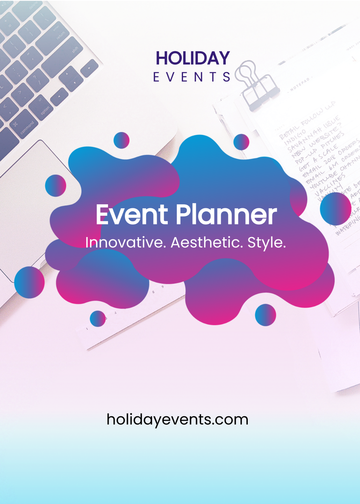 Event Planner Table Tent Template