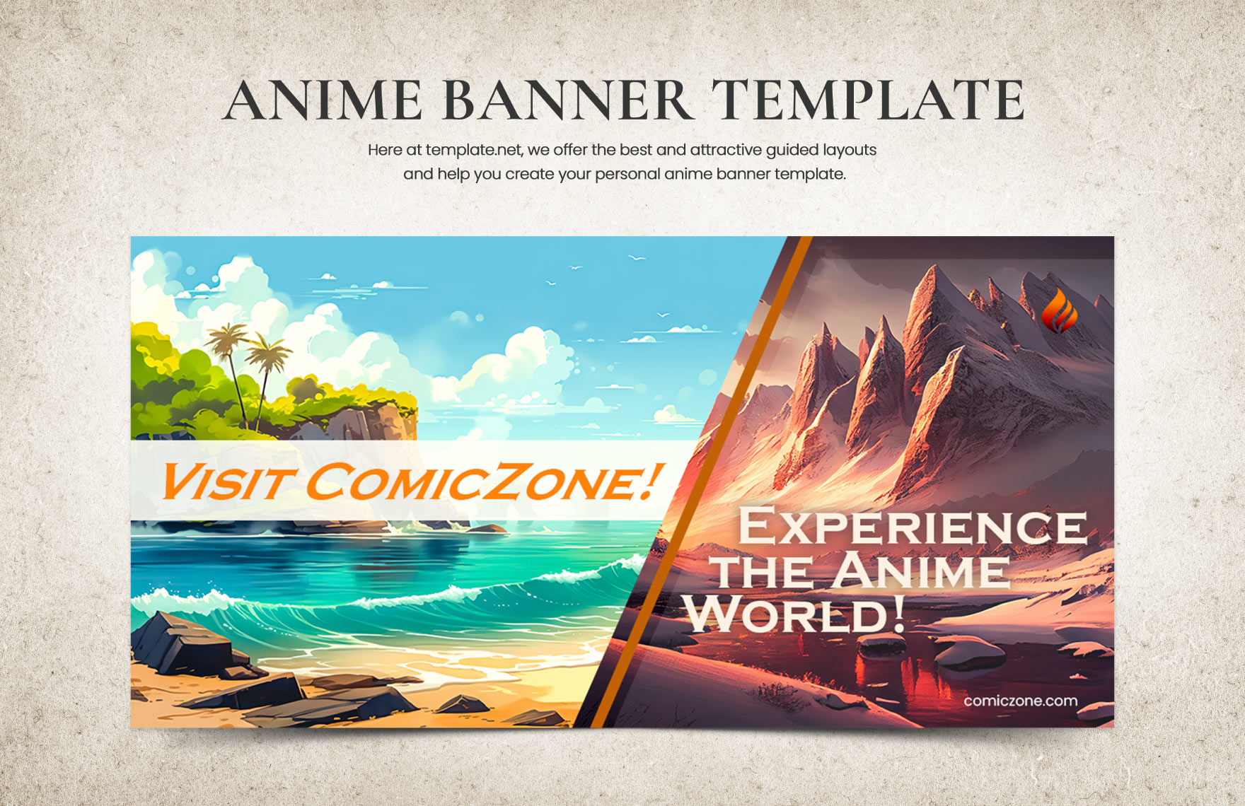 Anime Banner Template in Illustrator, PSD, PNG - Download | Template.net