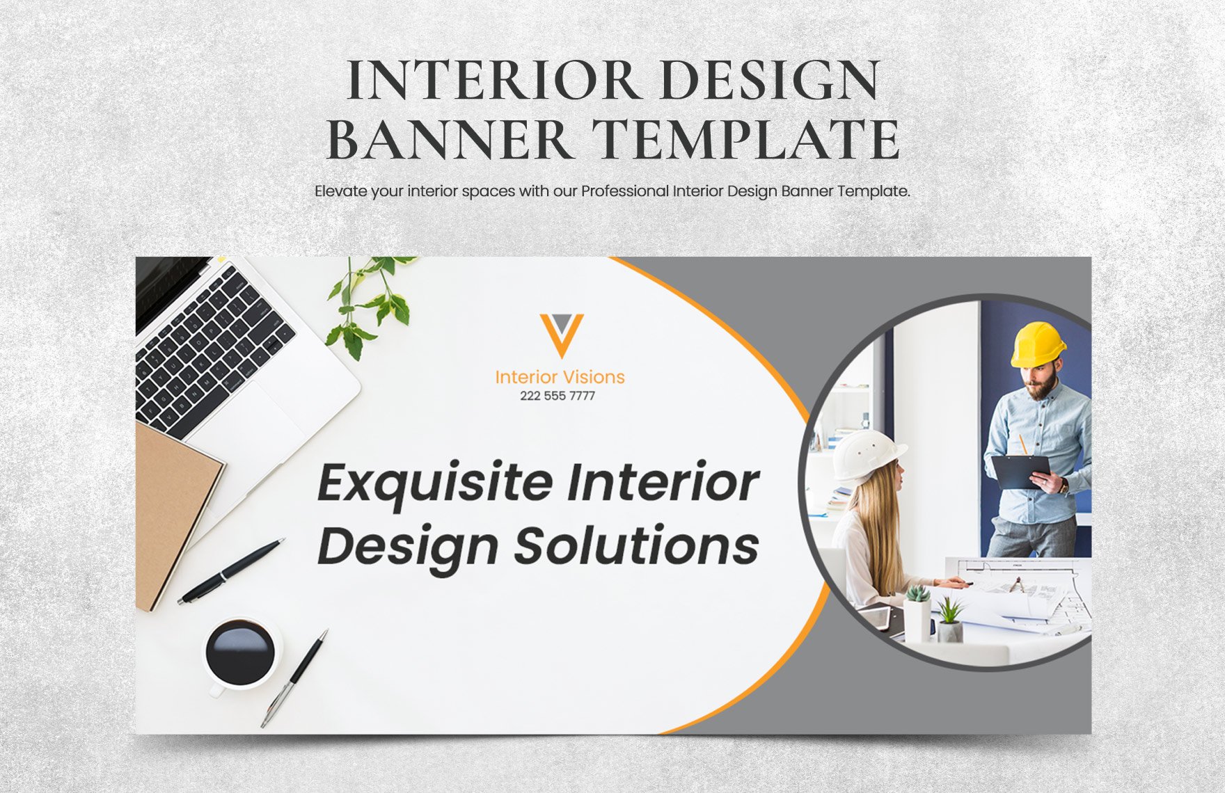 Interior Design Banner Template