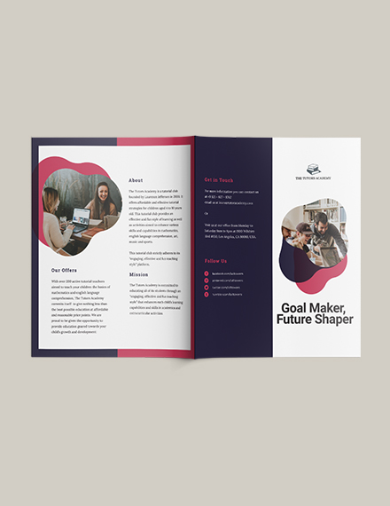 gate fold brochure template microsoft word